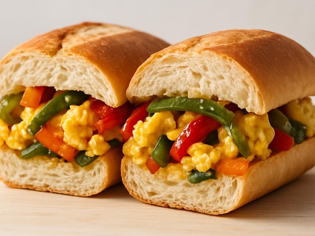 Pepper and Egg Sub 10".