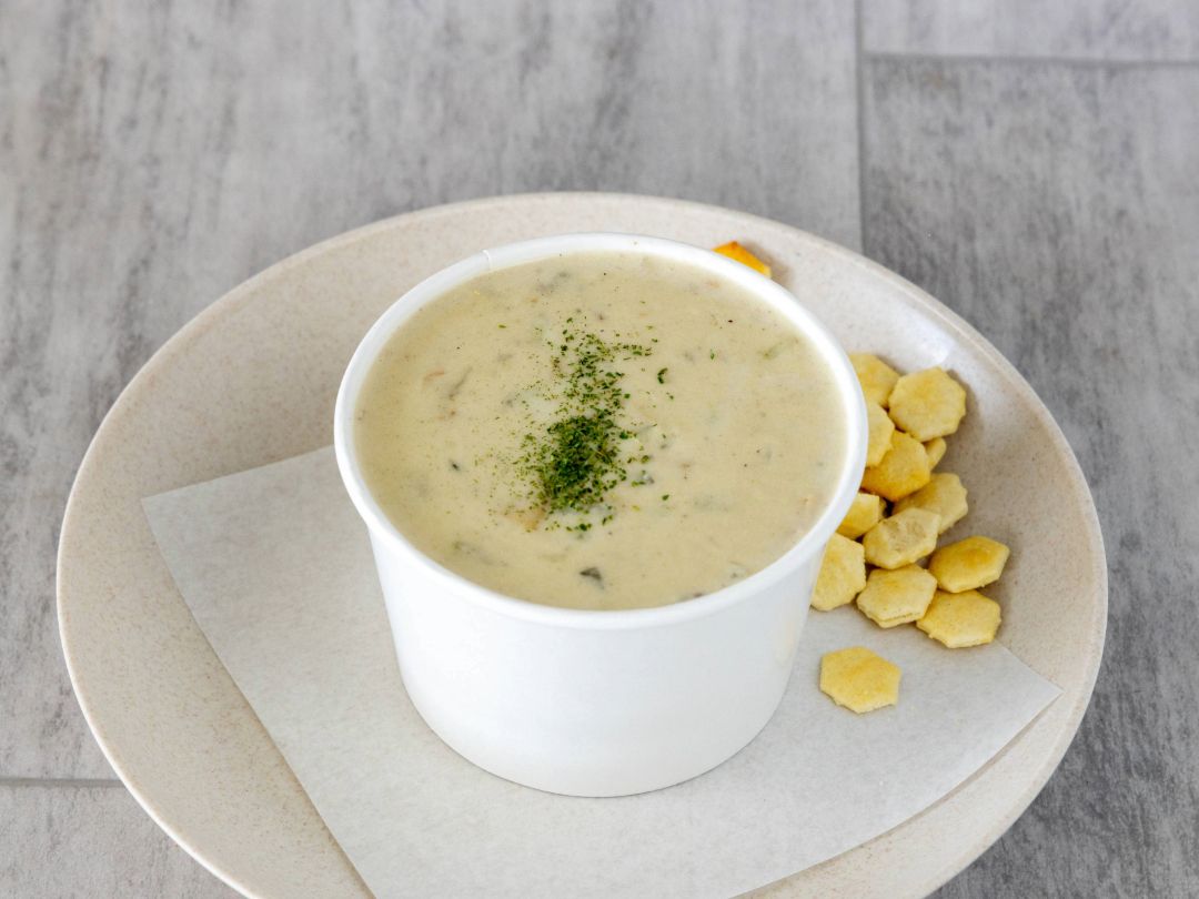 Clam Chowder Cup.