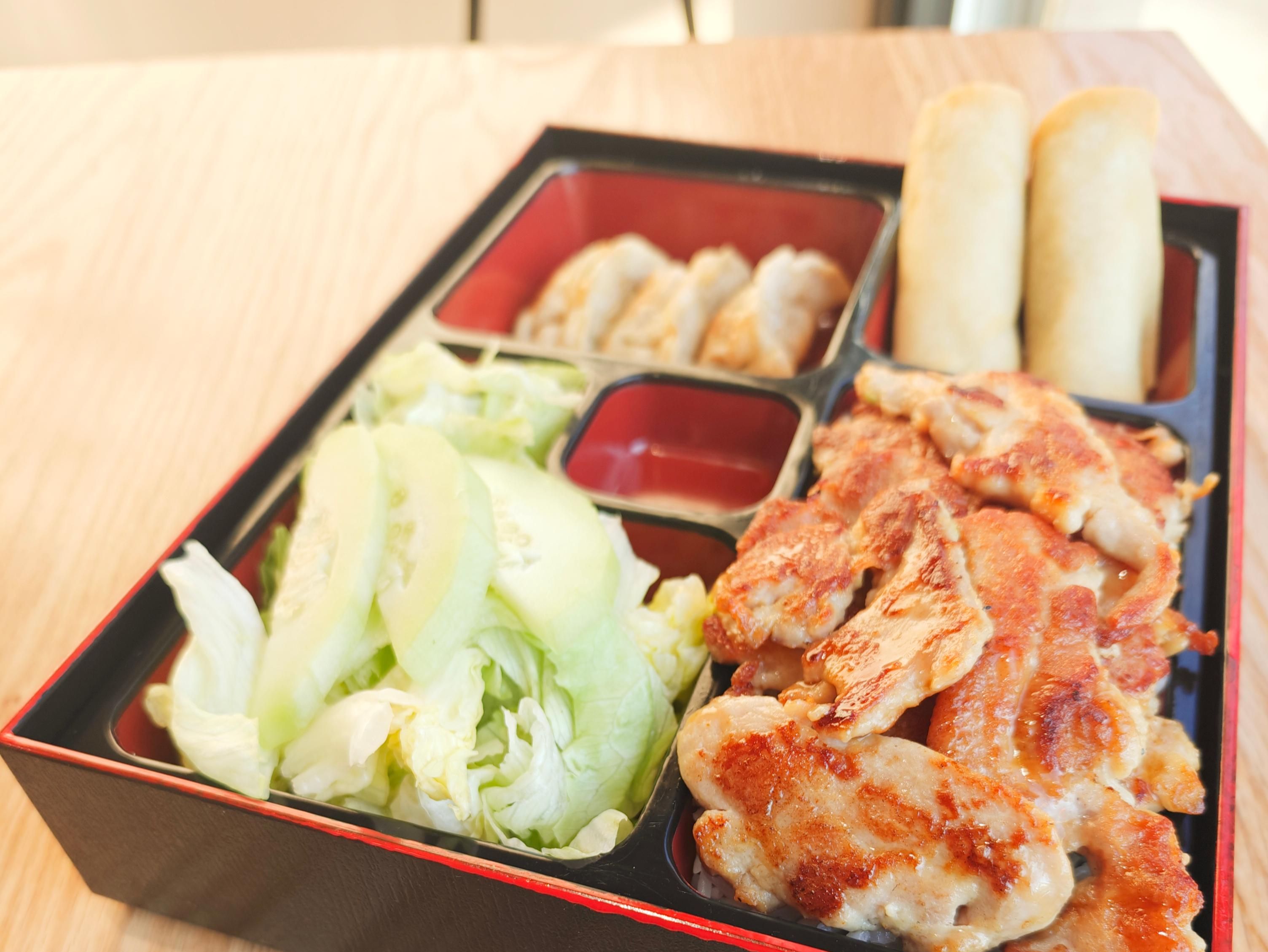 CHICKEN BENTO.