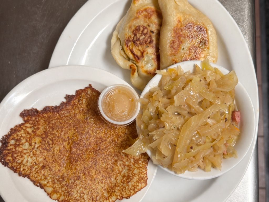 Pierogi Plate.