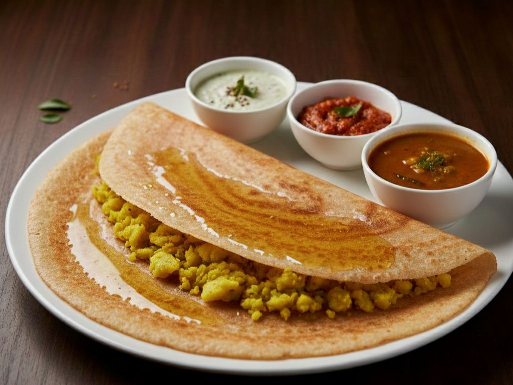 Ghee Masala Dosa.