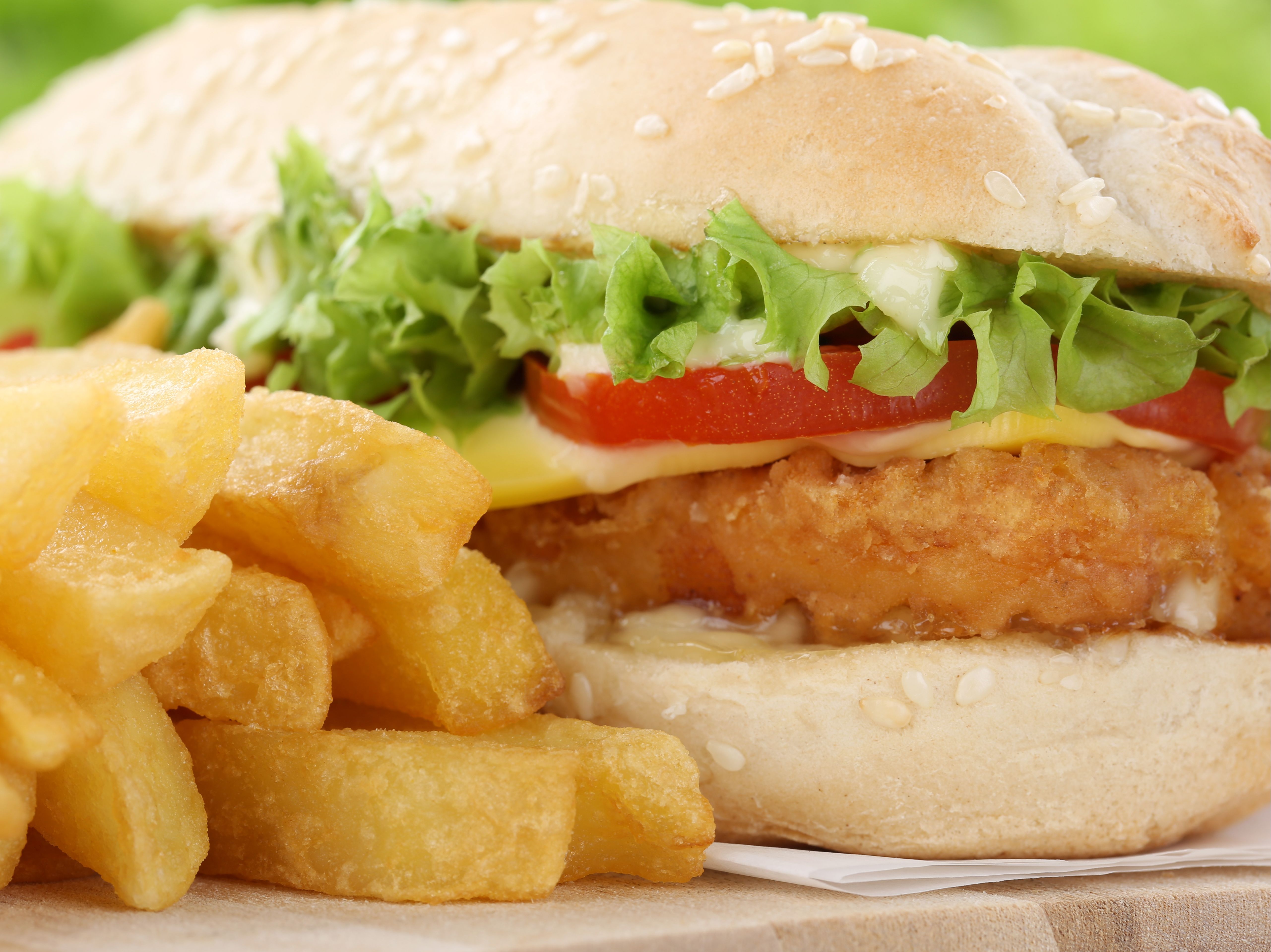 New! Fried Chicken Sandwich