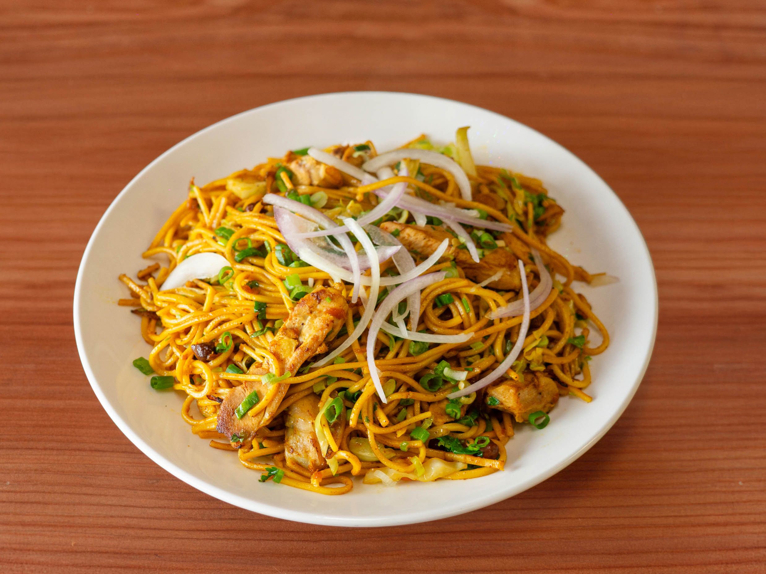 Chicken Chowmein Sichuan.