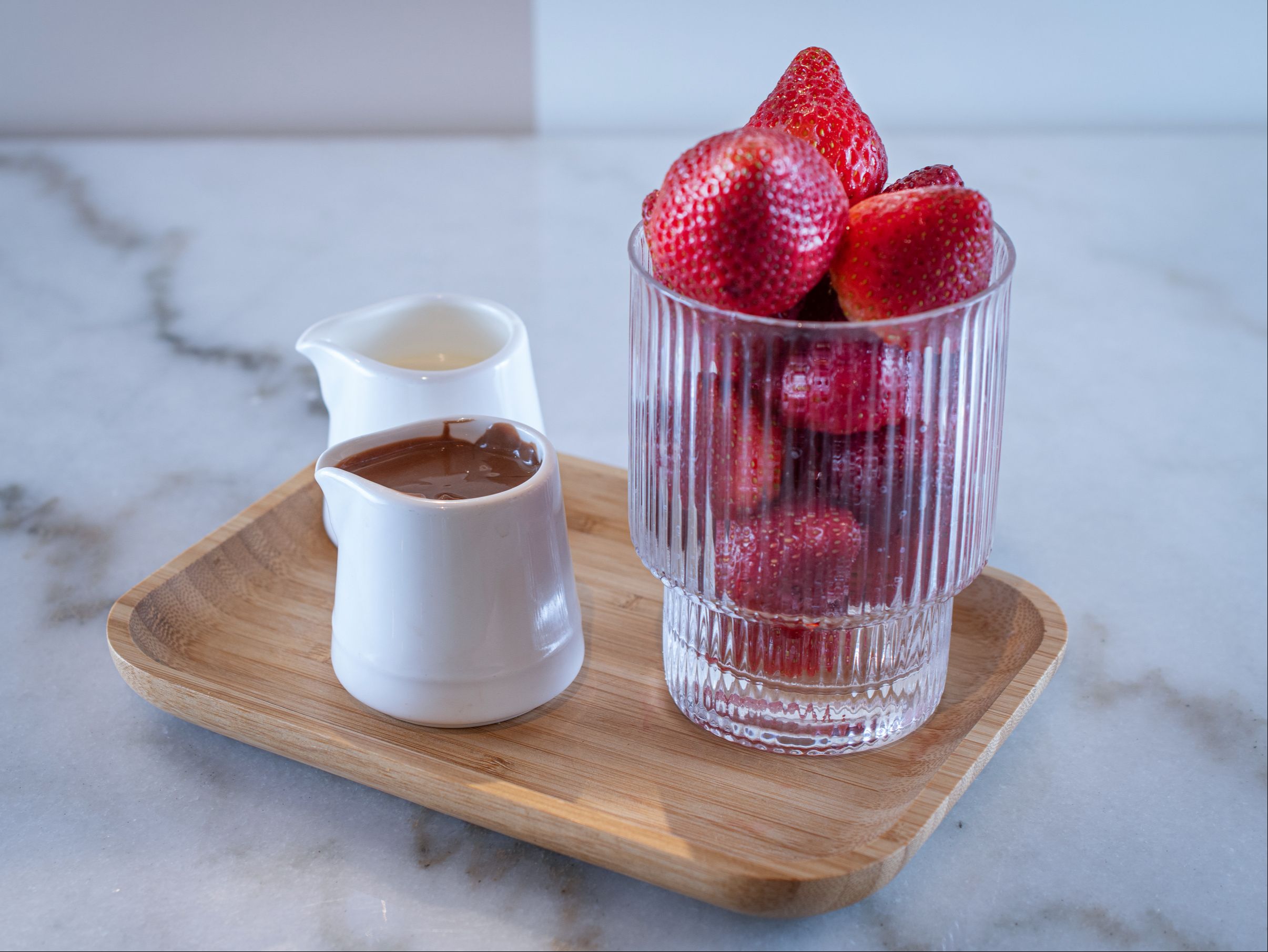 Strawberry Chocolate Cup.