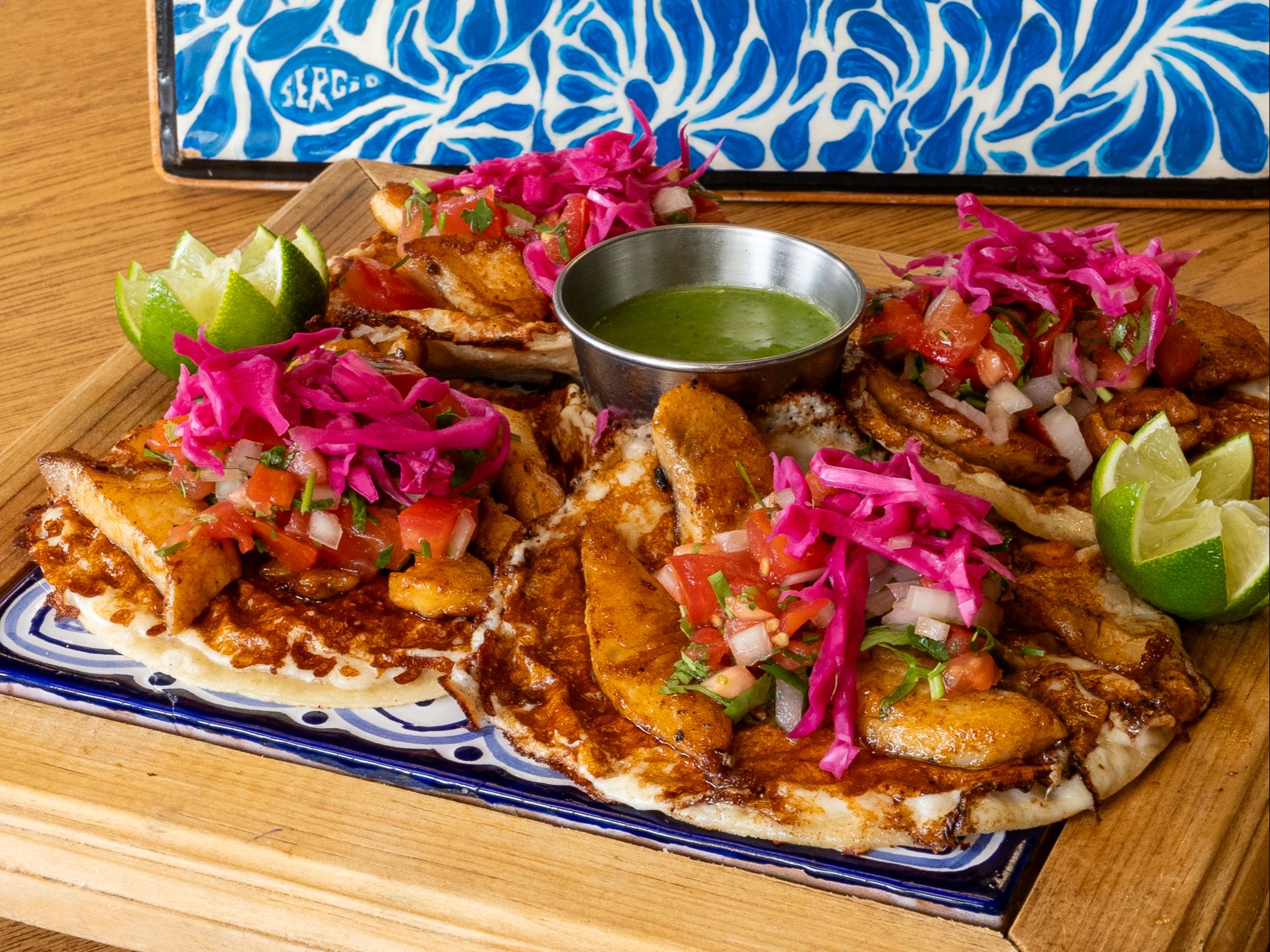 Fish Tajin Tacos.