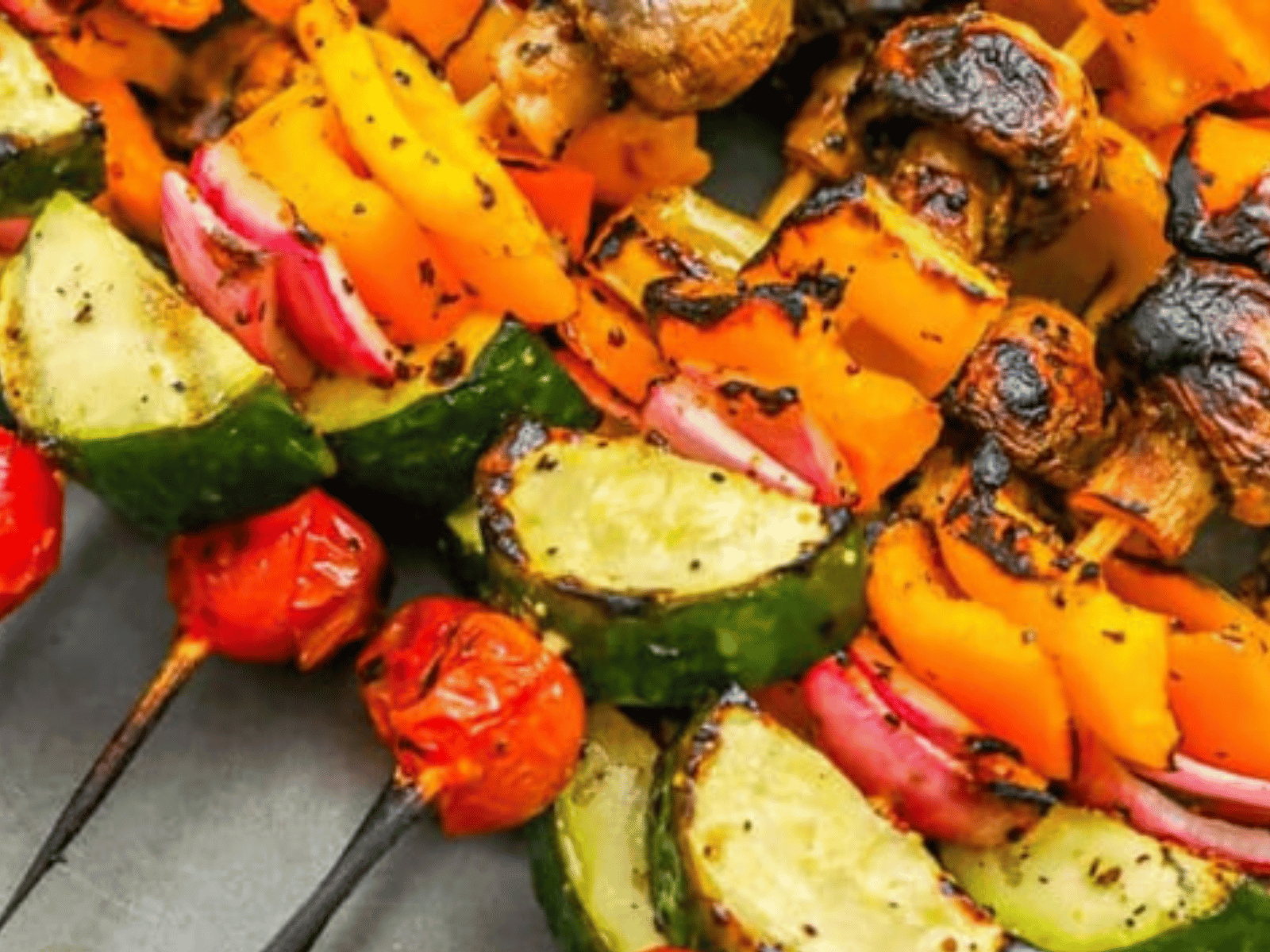 Vegetable Kabob Wrap.