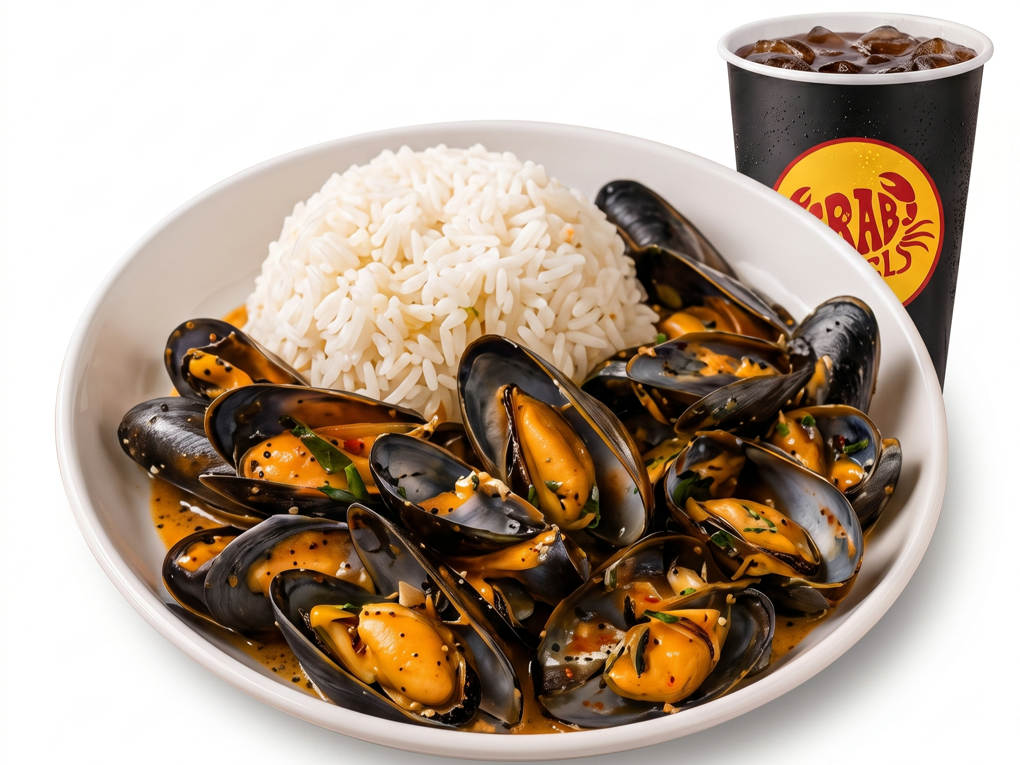 5. 1/2 lb Mussels