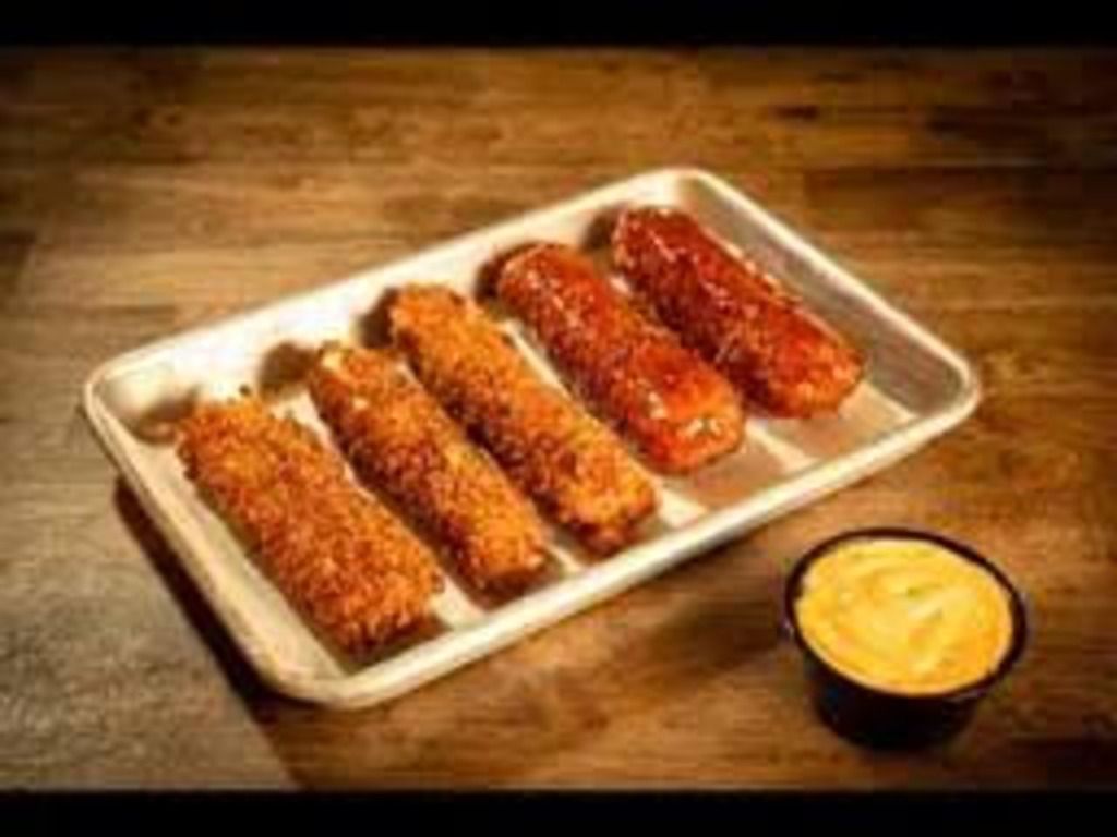 Hot Honey Mozzy Sticks.