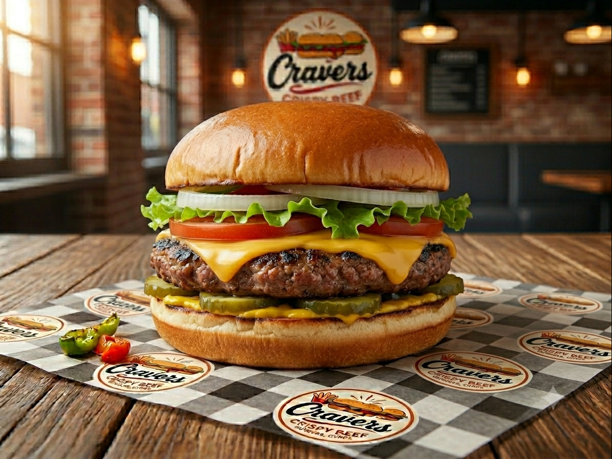 Steak Burger Single.