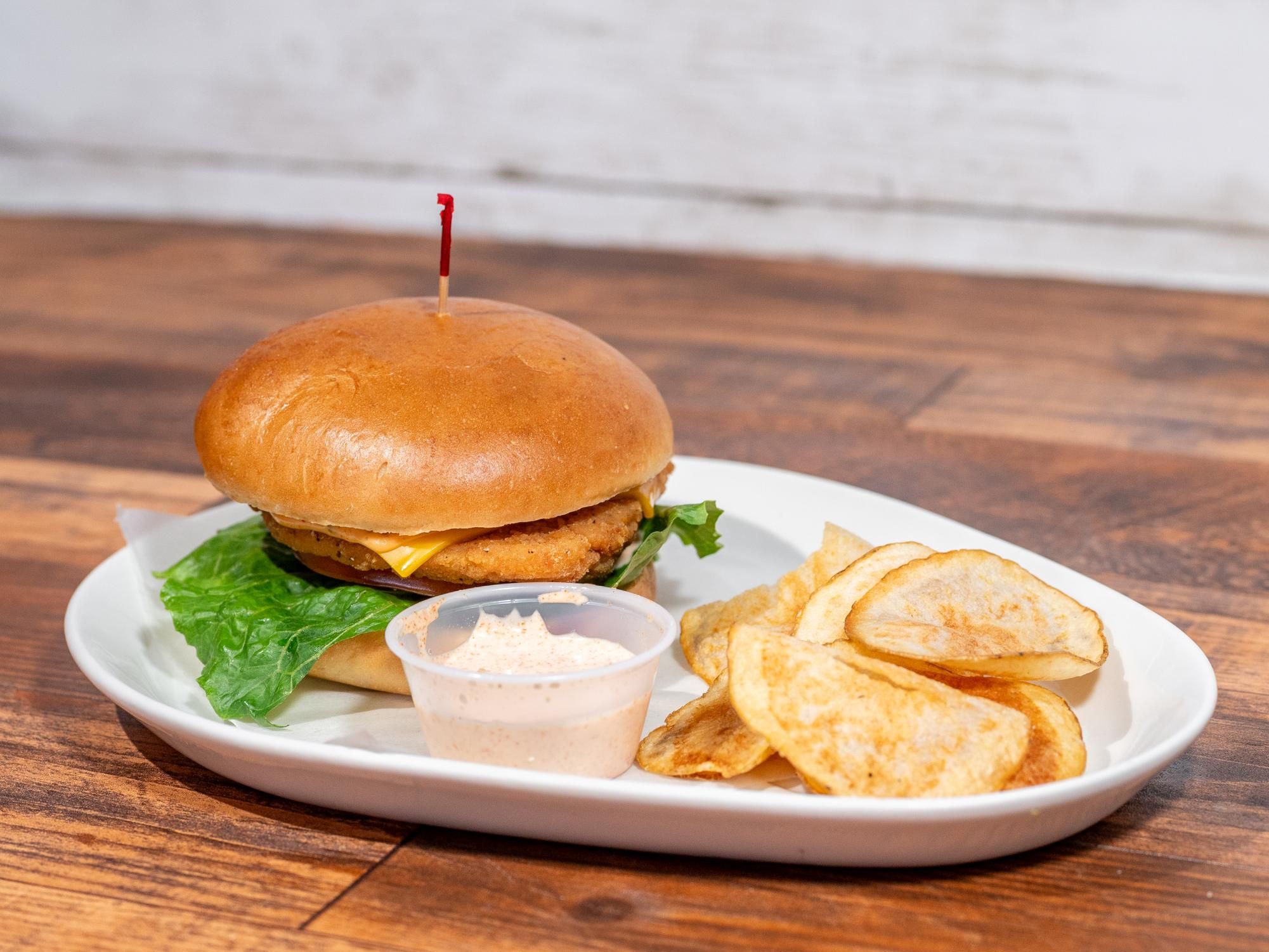 Crispy Chicken Sandwich.