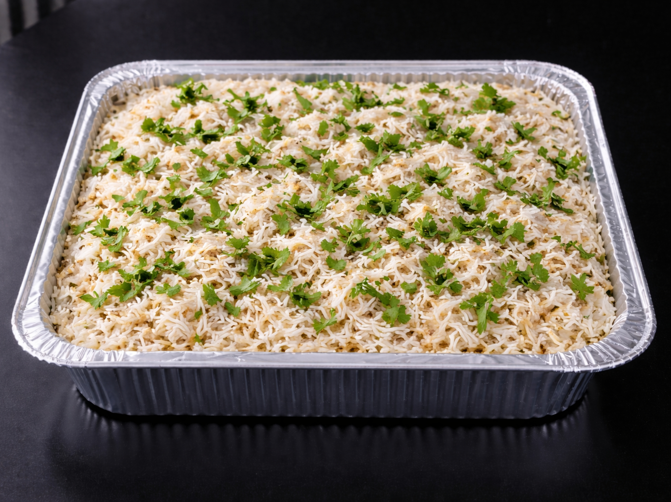 Basmati Plain Rice Tray.