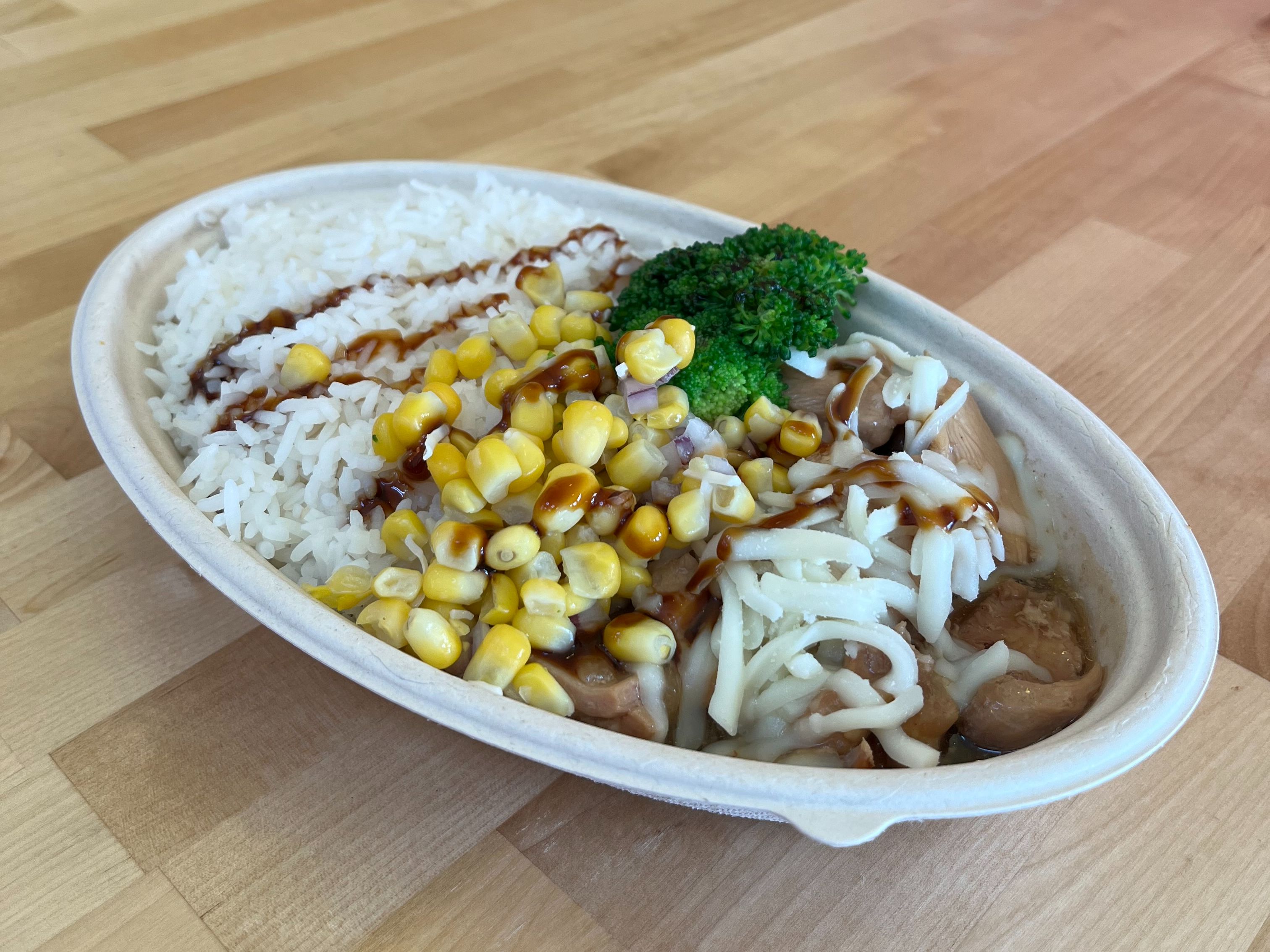 Chicken Teriyaki Rice Bowl.