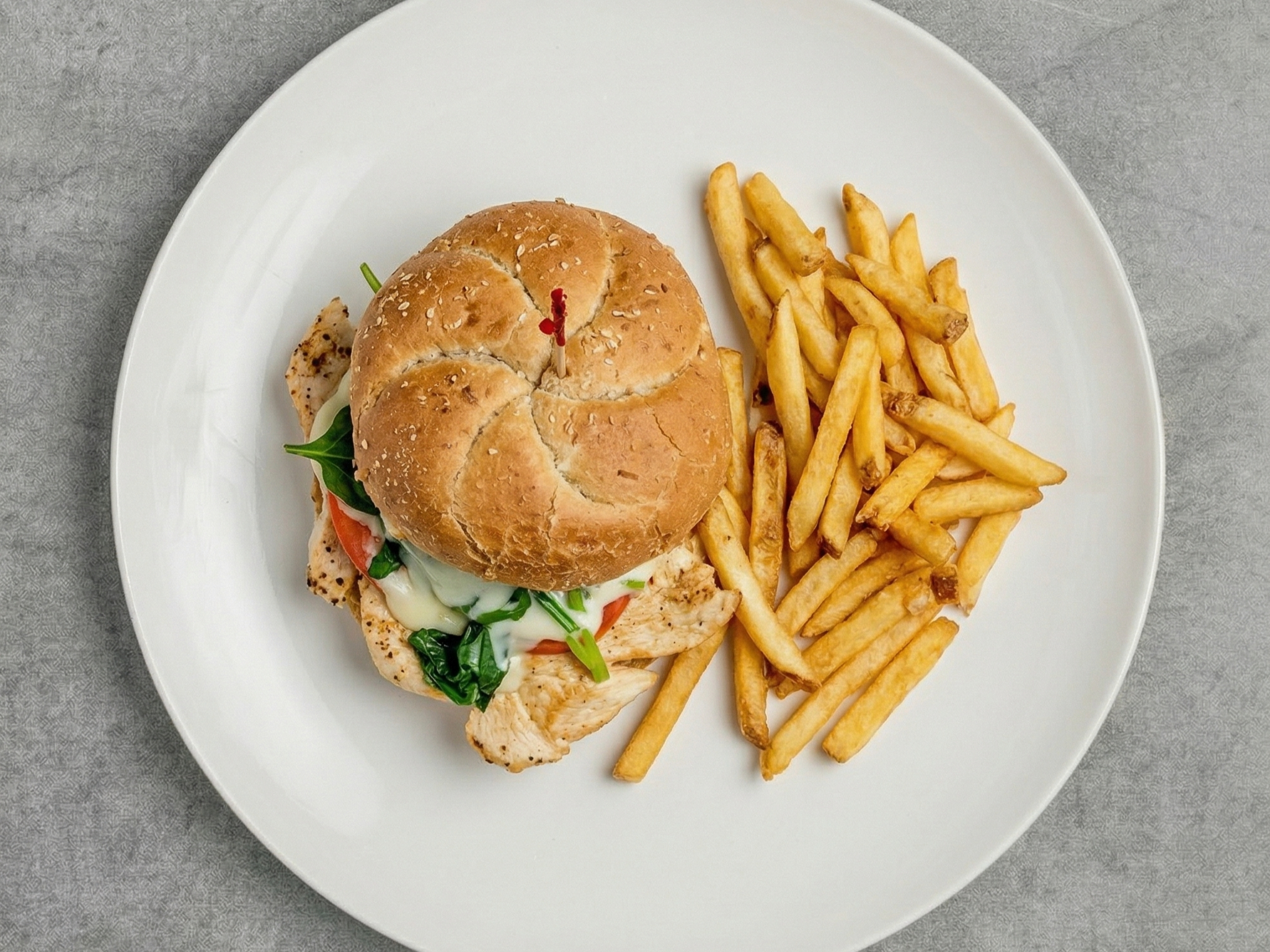 Grilled Chicken Sandwich.