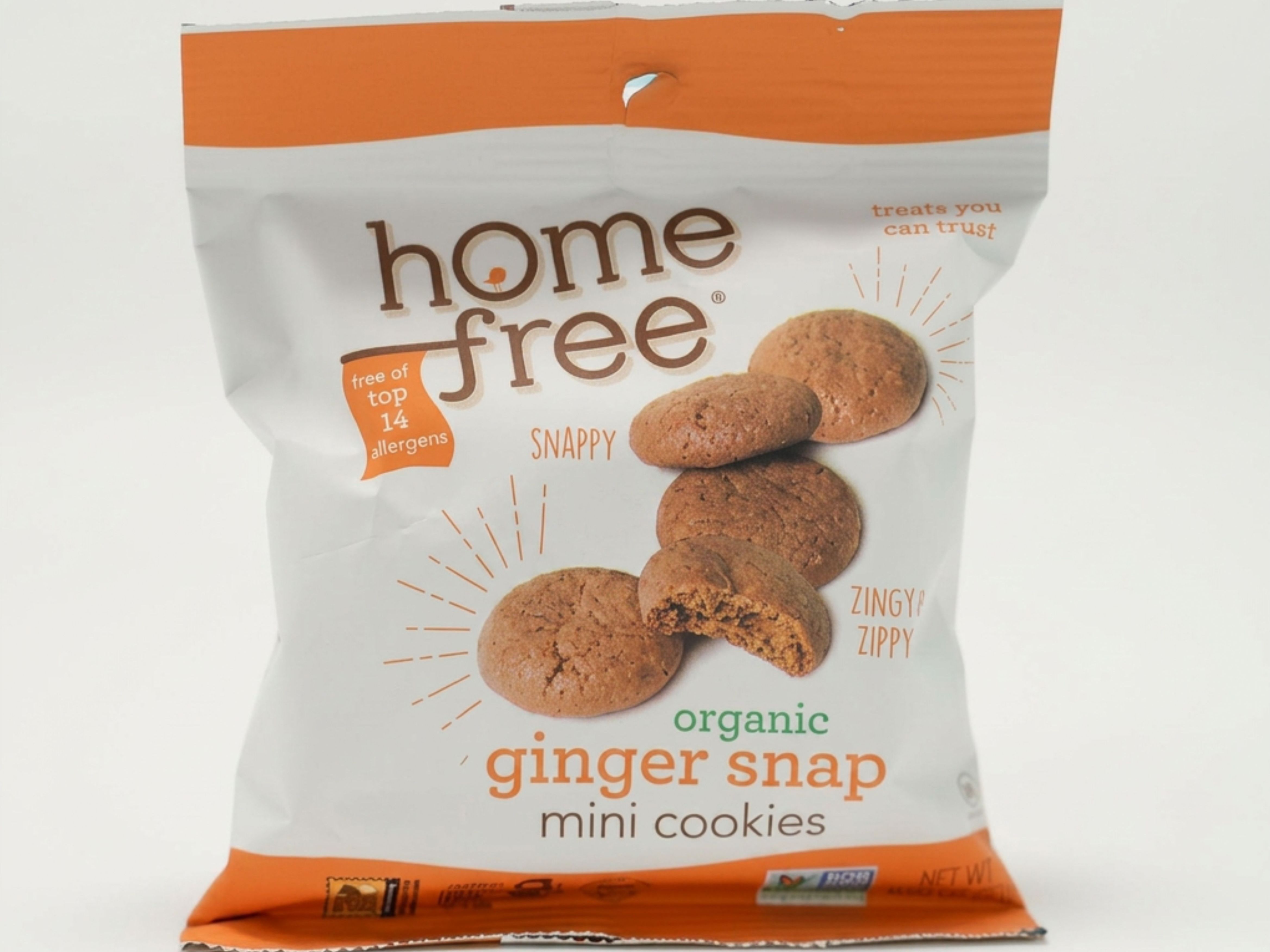 Ginger Snap Mini Cookies .95oz.