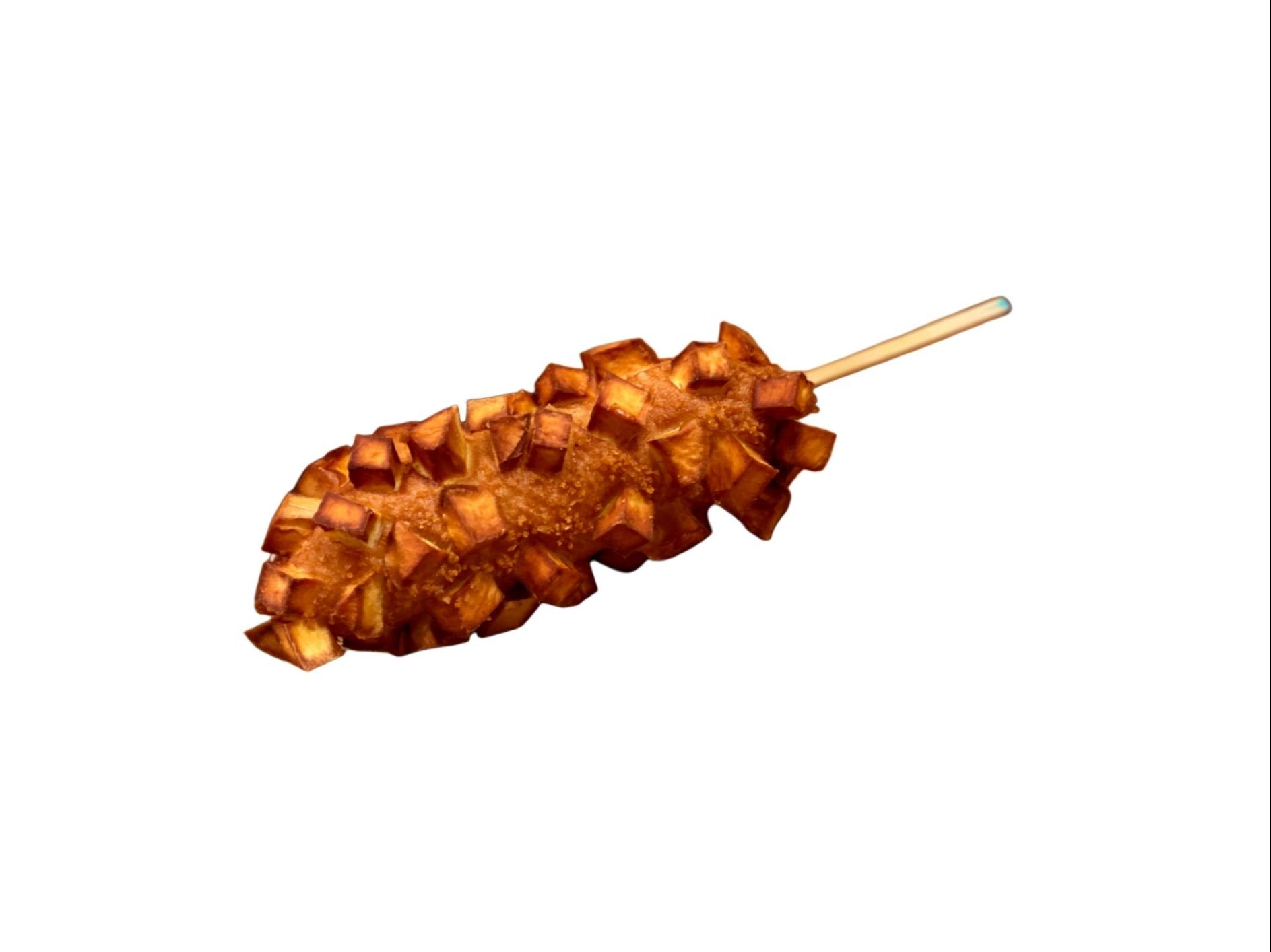 Sweet Potato Hot Dog.