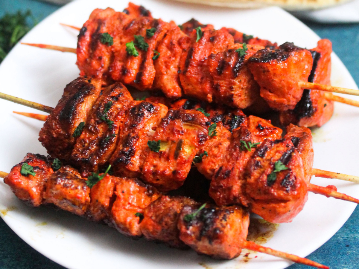 Chicken Tikka Kabab.