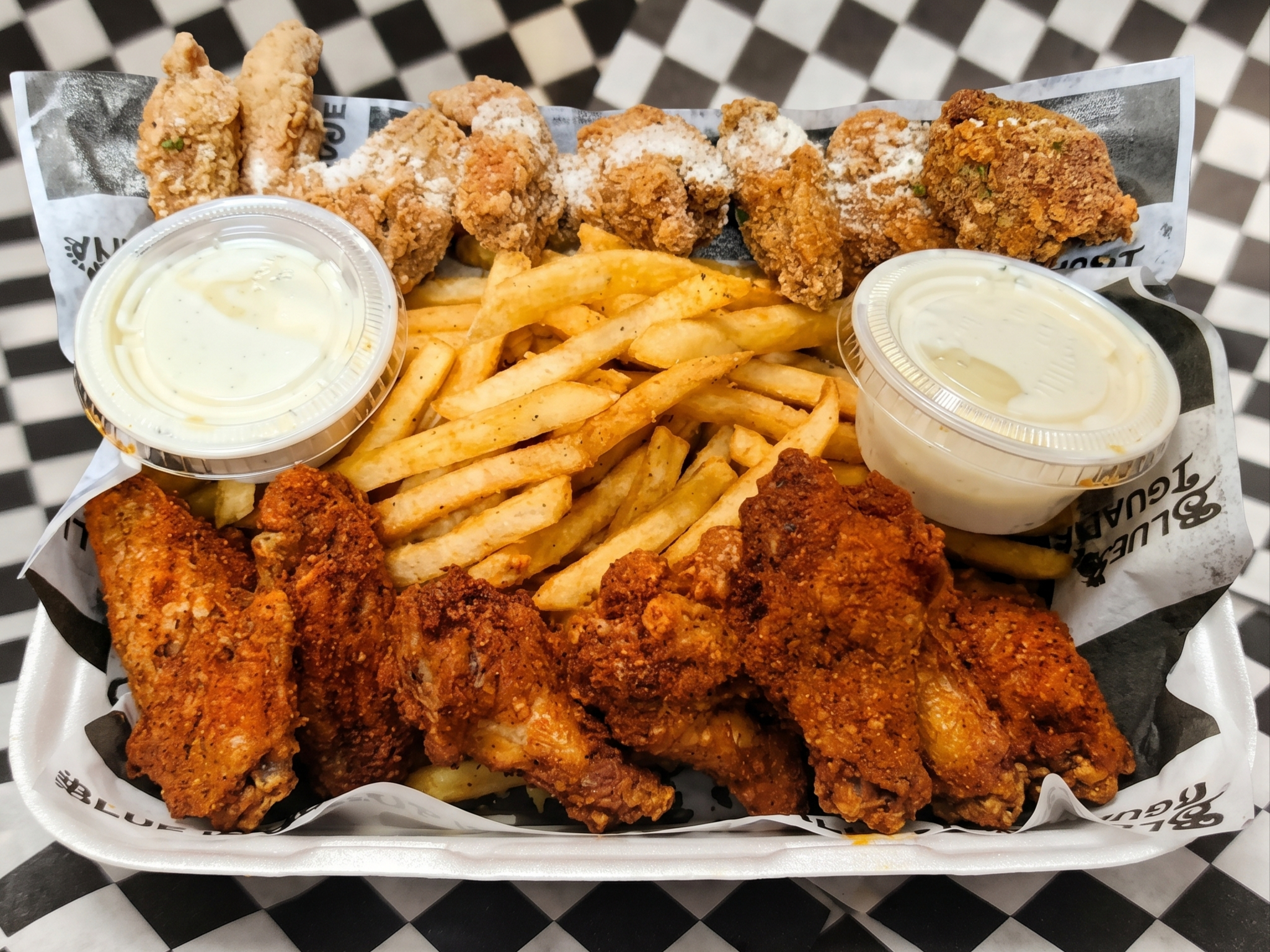 Wings 12 Pc & Fries