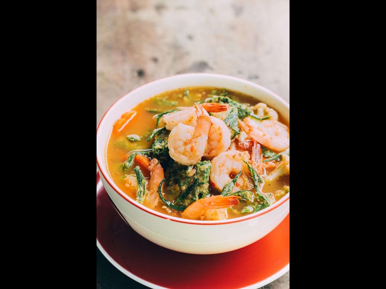 Caldo de Mariscos.