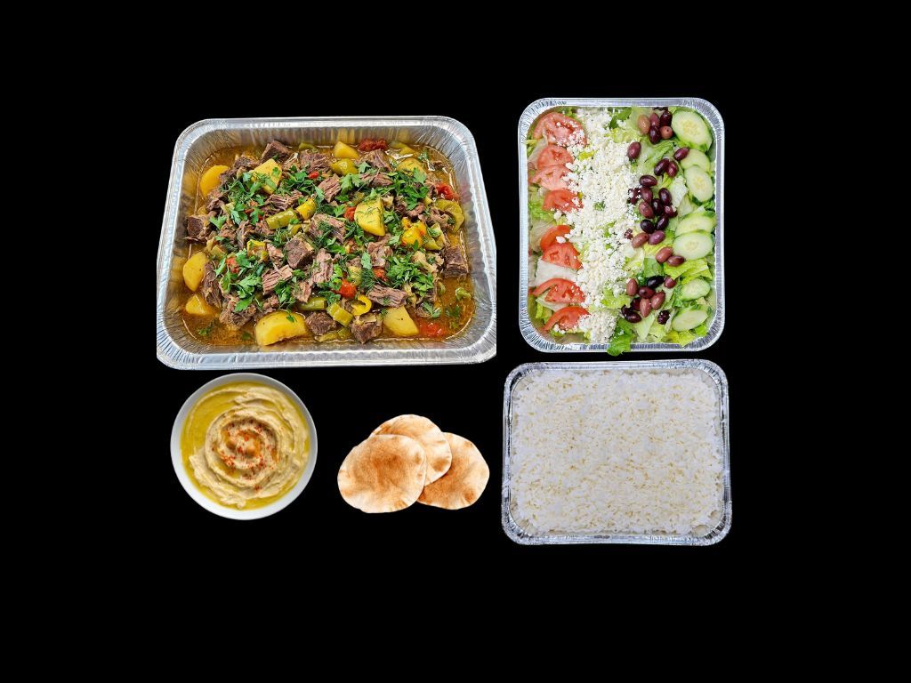 LAMB KAVURMA COMBO MEAL.