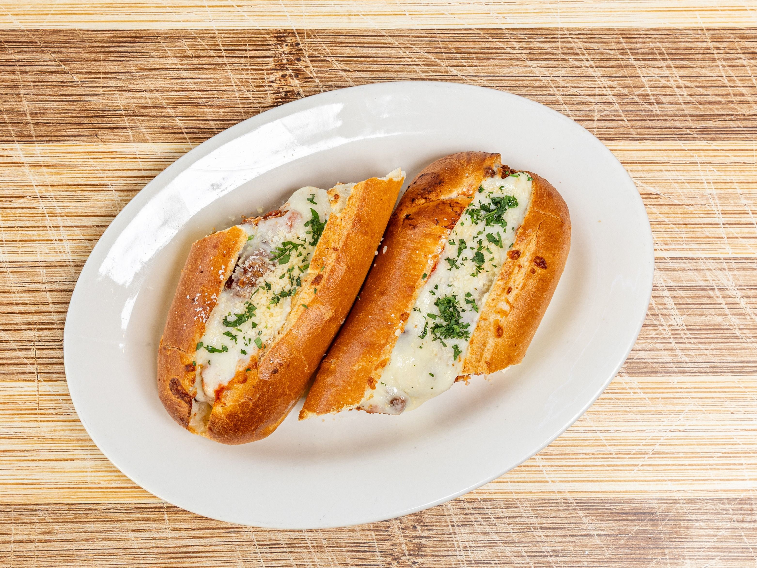 Chicken Parm Dinner.