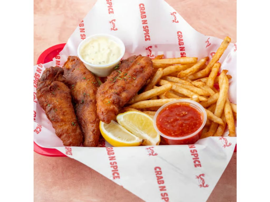 Cod Fish with Fries.