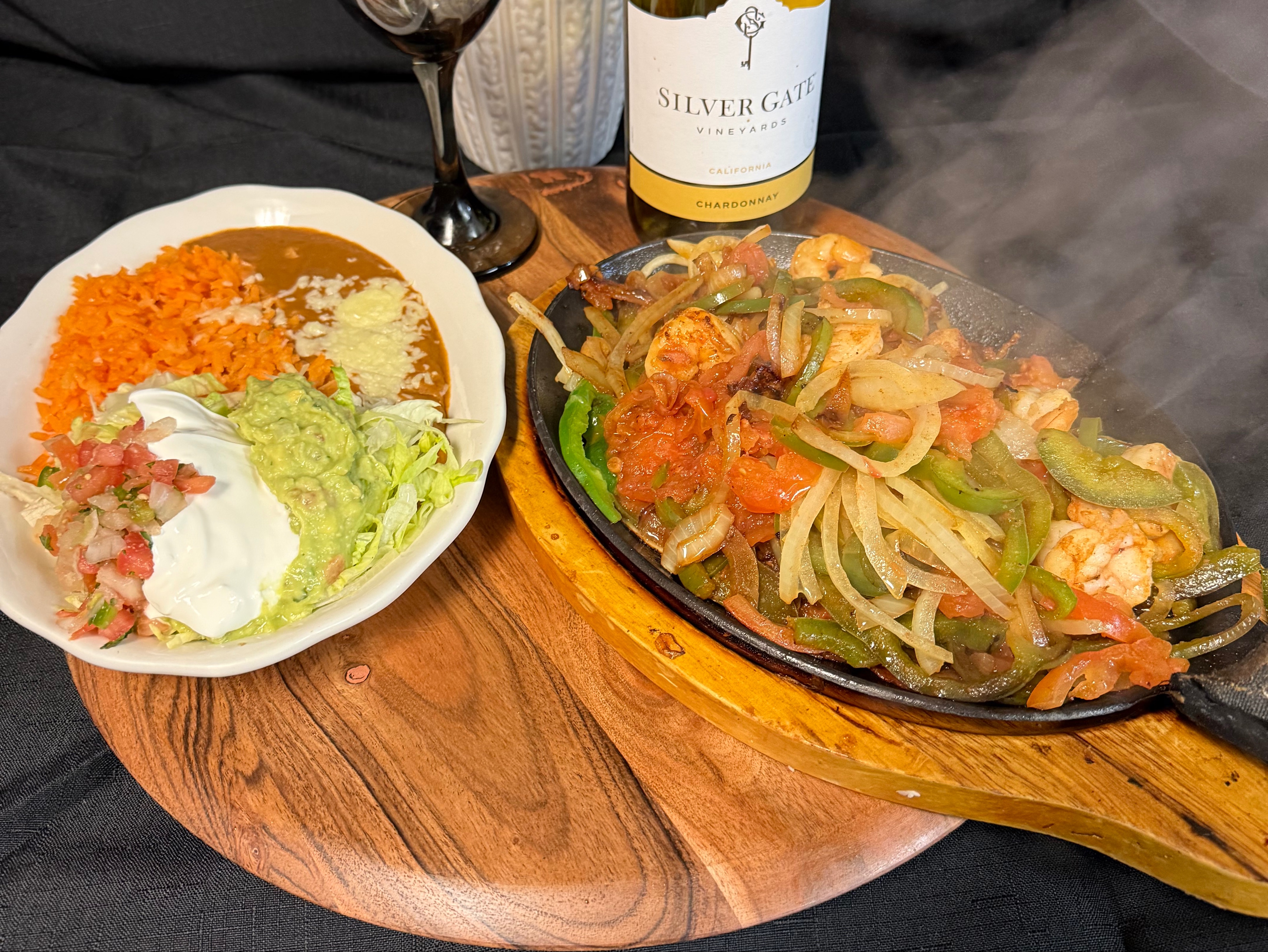 Fajitas De Camaron.