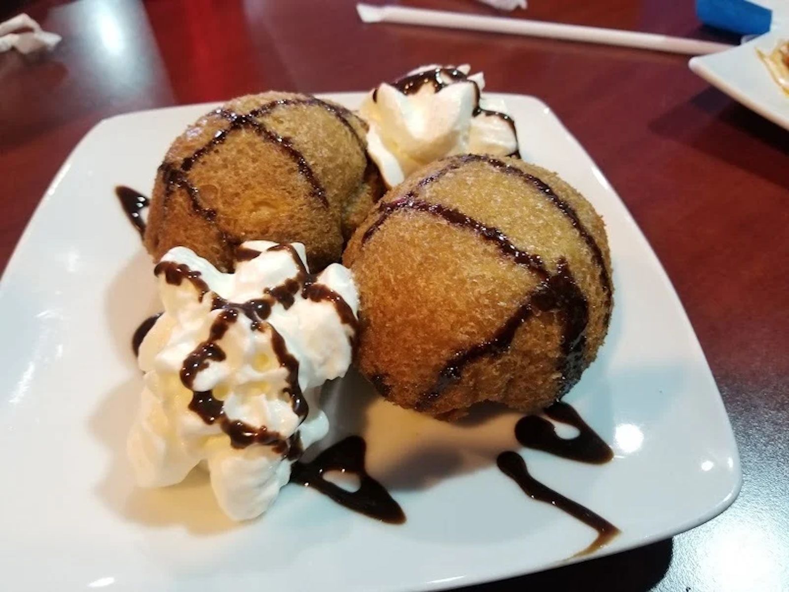 Fried Ice Cream (Vanilla).