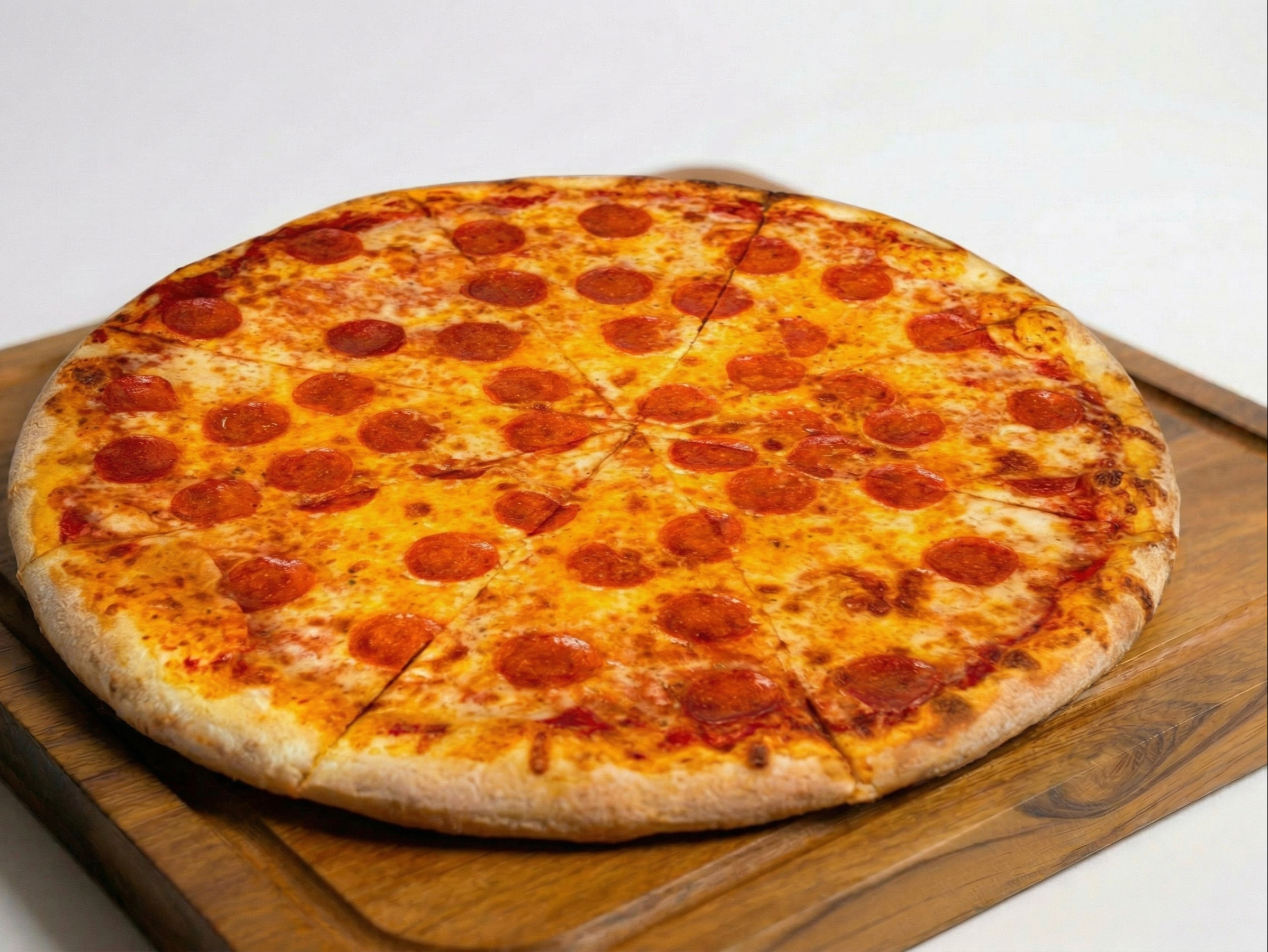 Stuffed Pepperoni Pizza