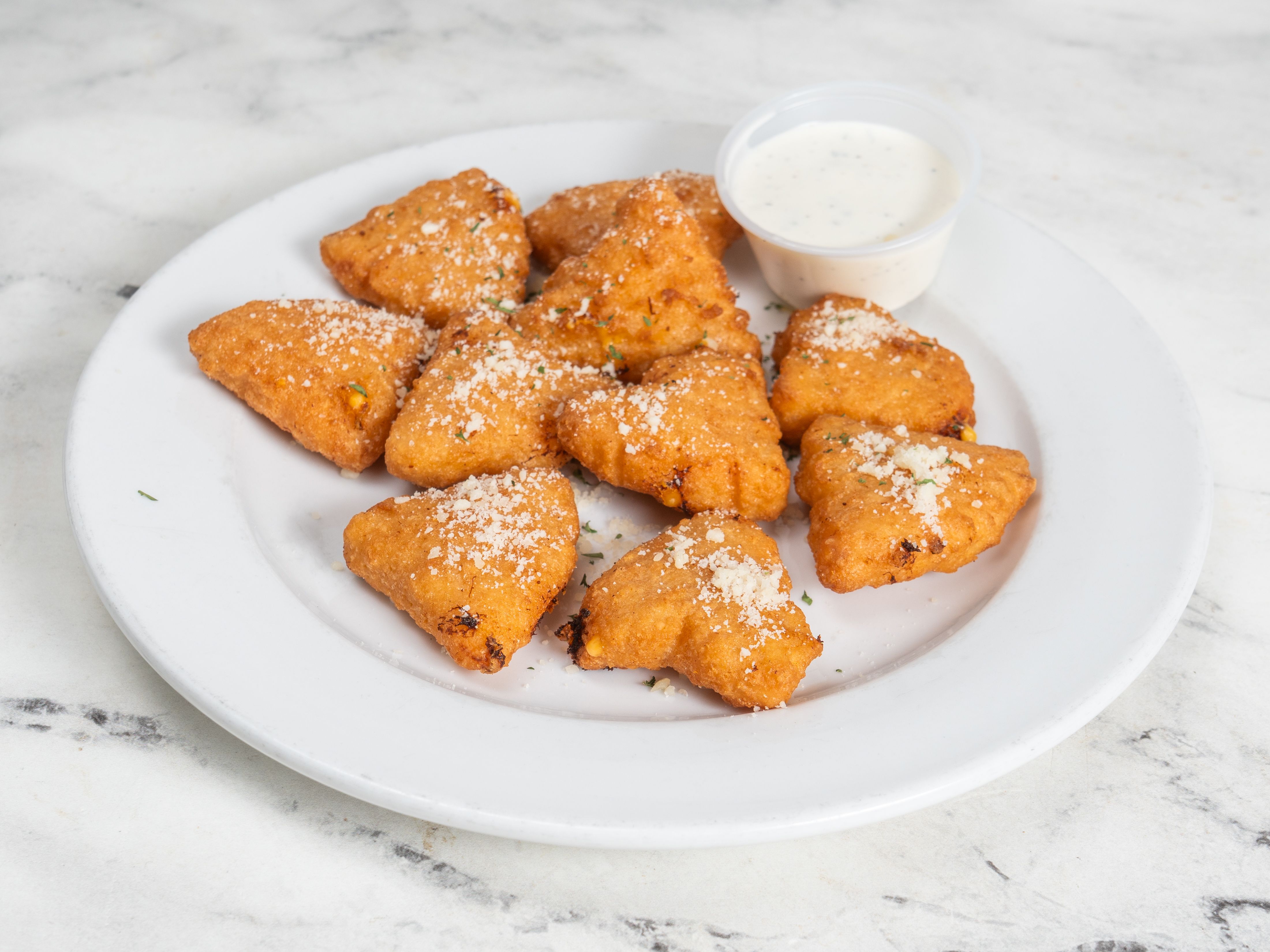 Macaroni Cheese Bites.