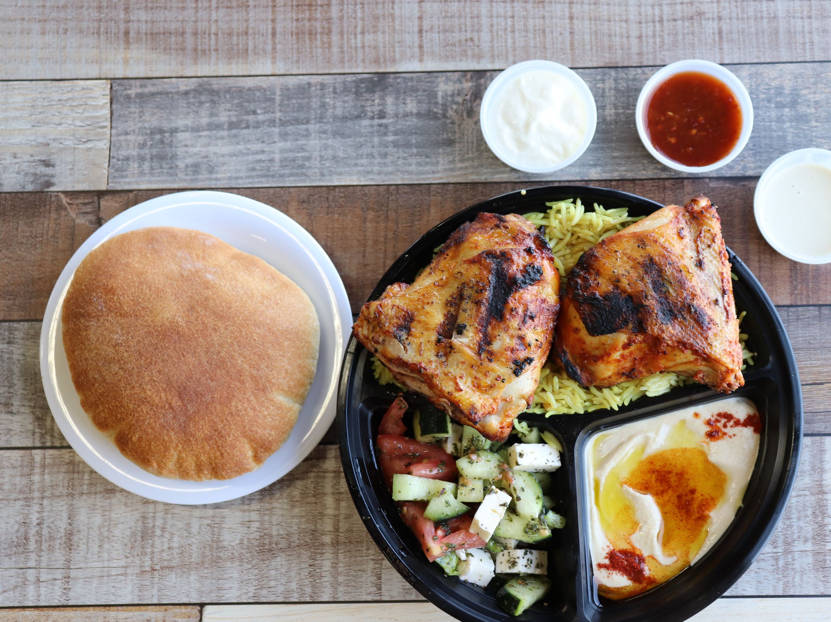 Grilled Chicken Plate.