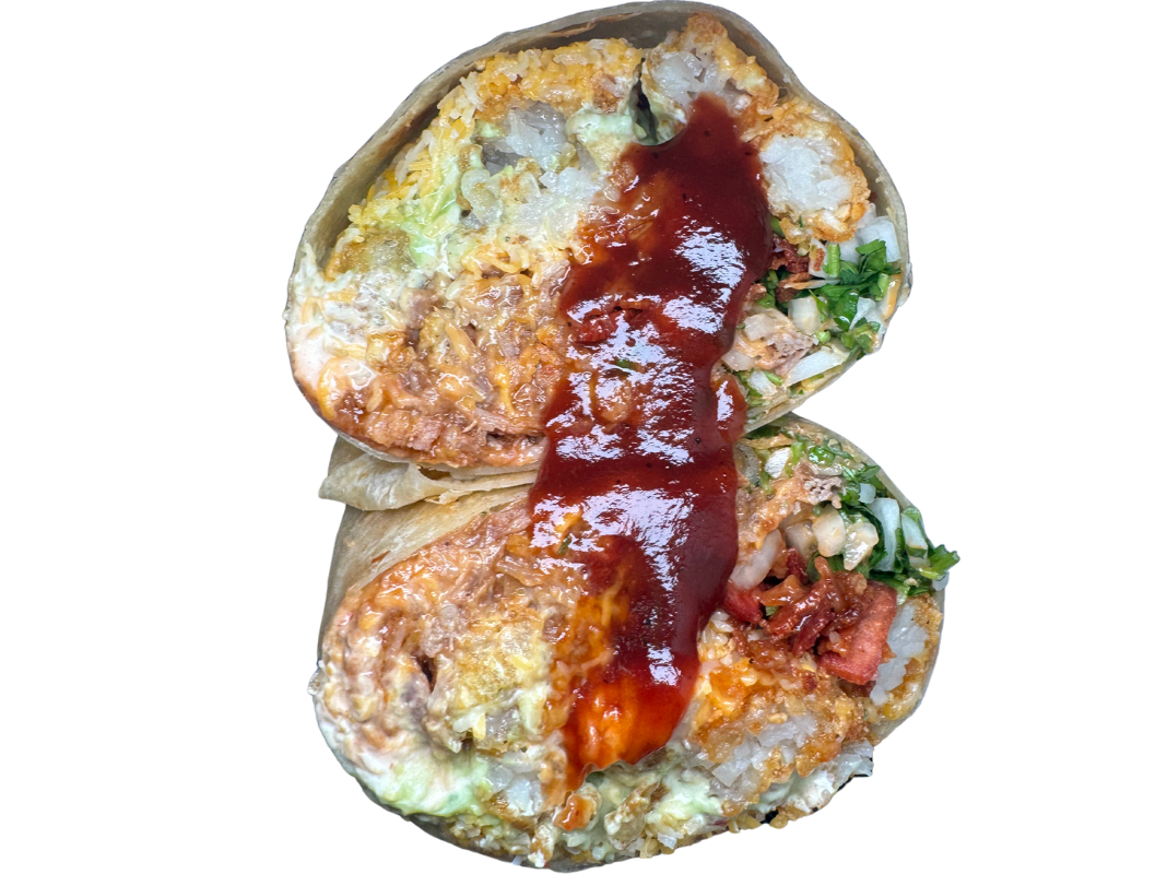 Volcano Burrito.