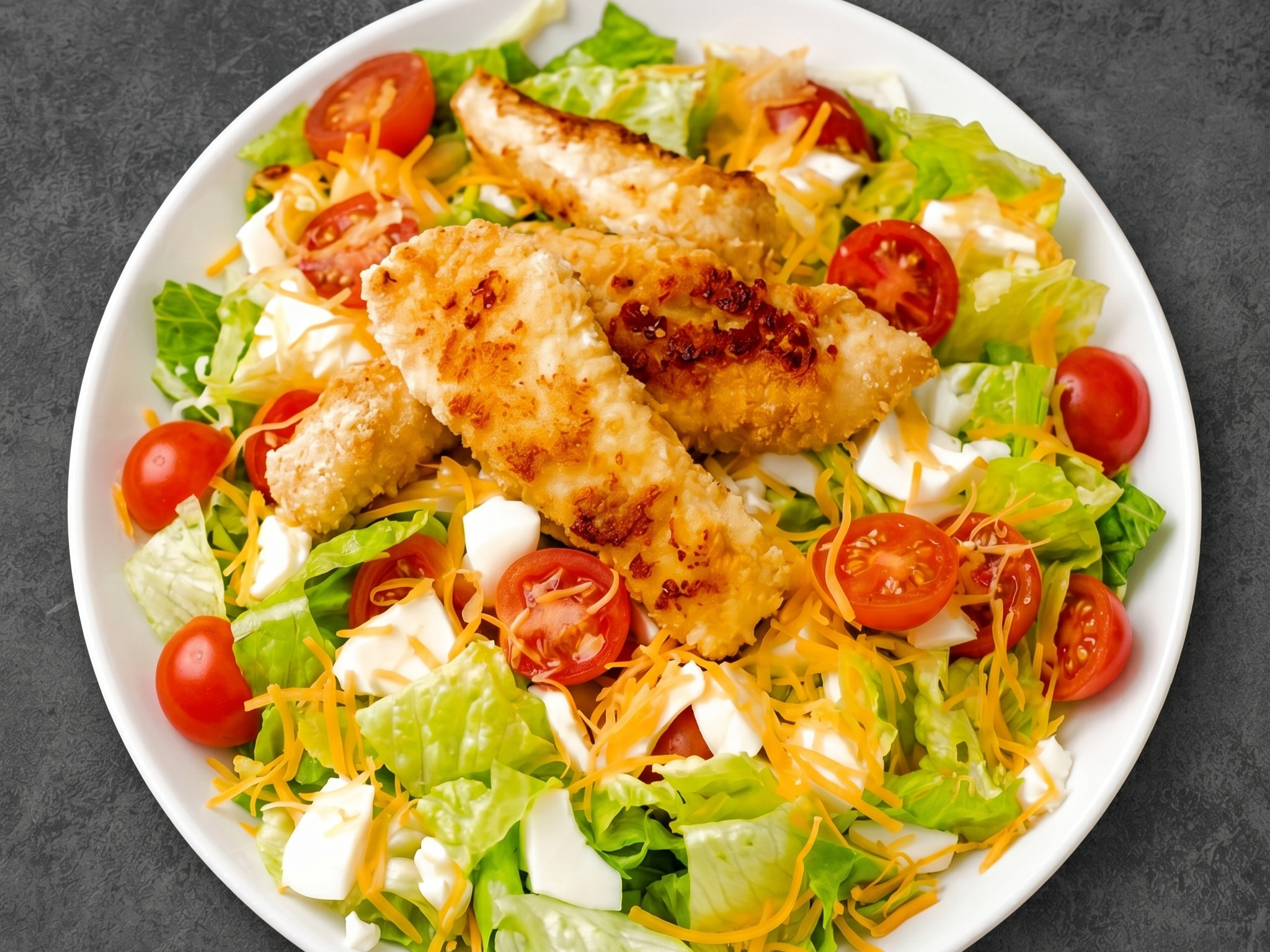 Crispy Chicken Salad.