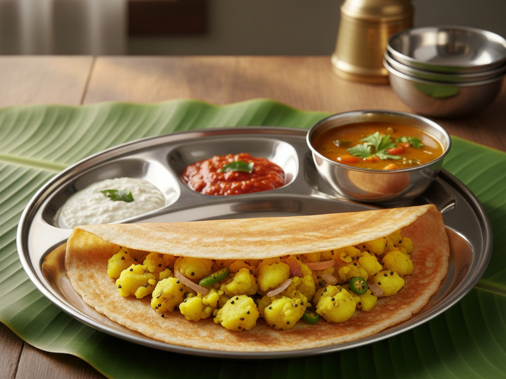 Veg Spring Dosa (V,GF,DF,NF)