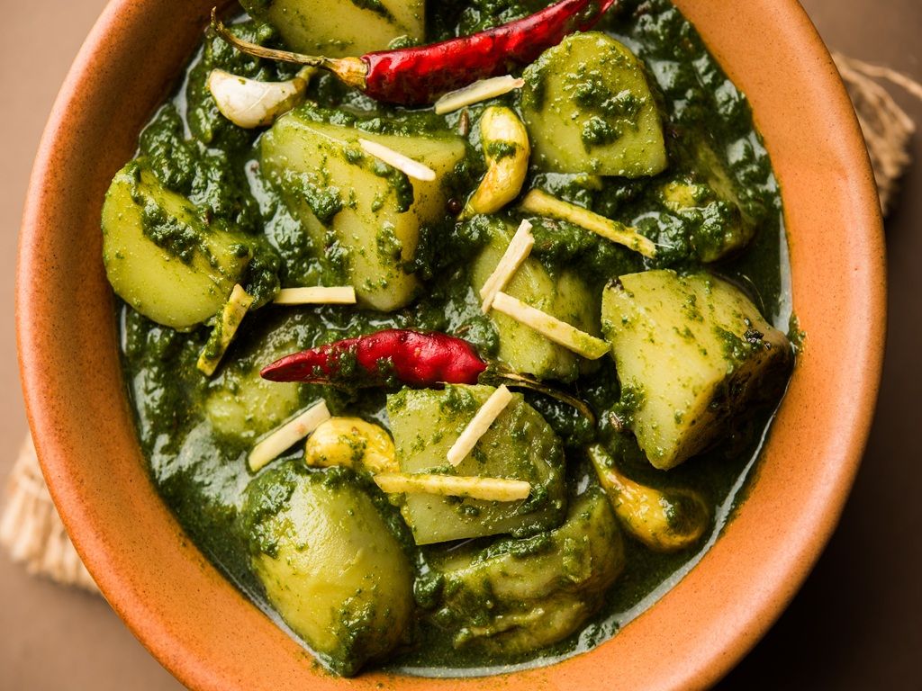 ALOO PALAK.