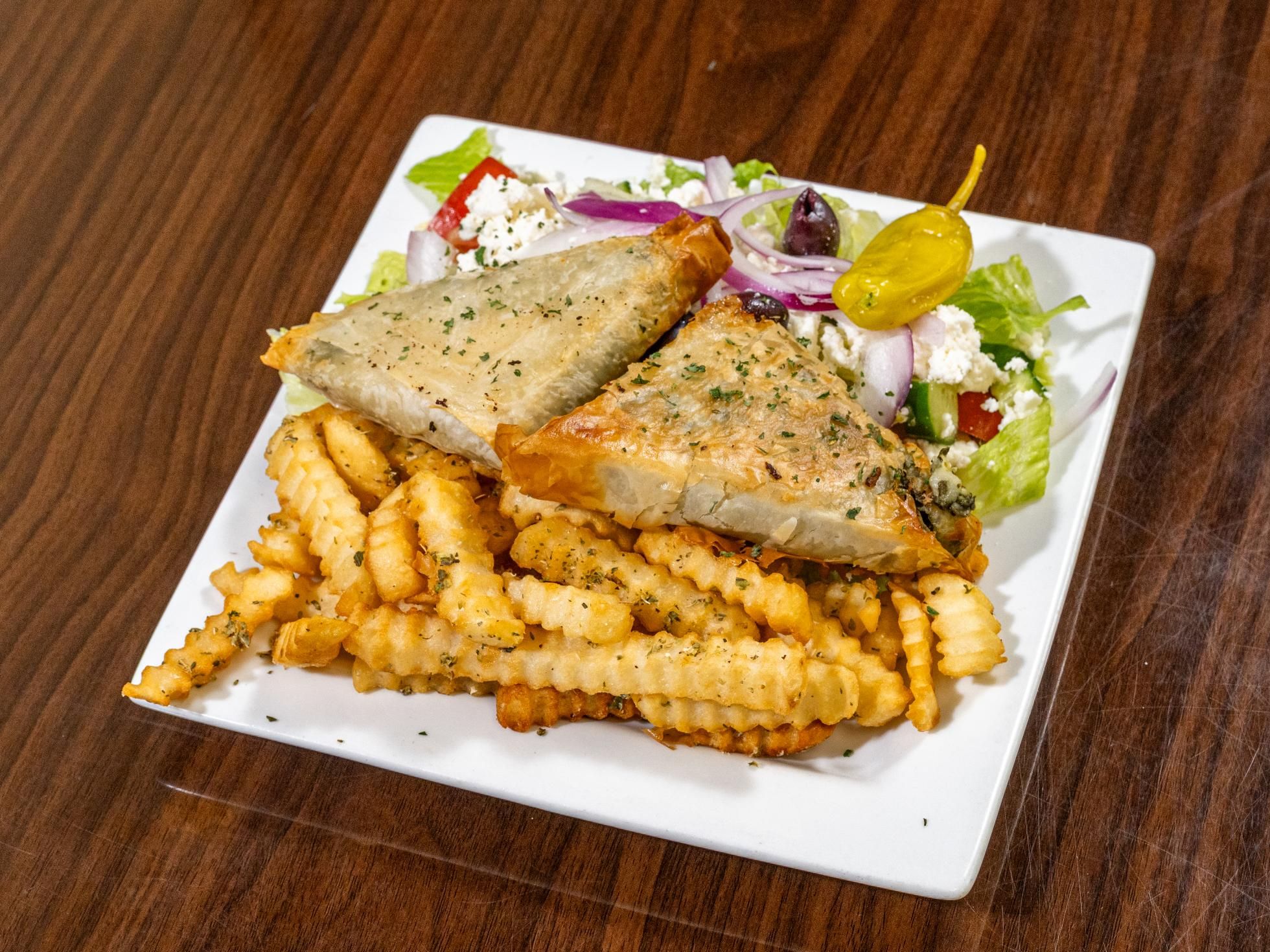 Spanakopita Plate.