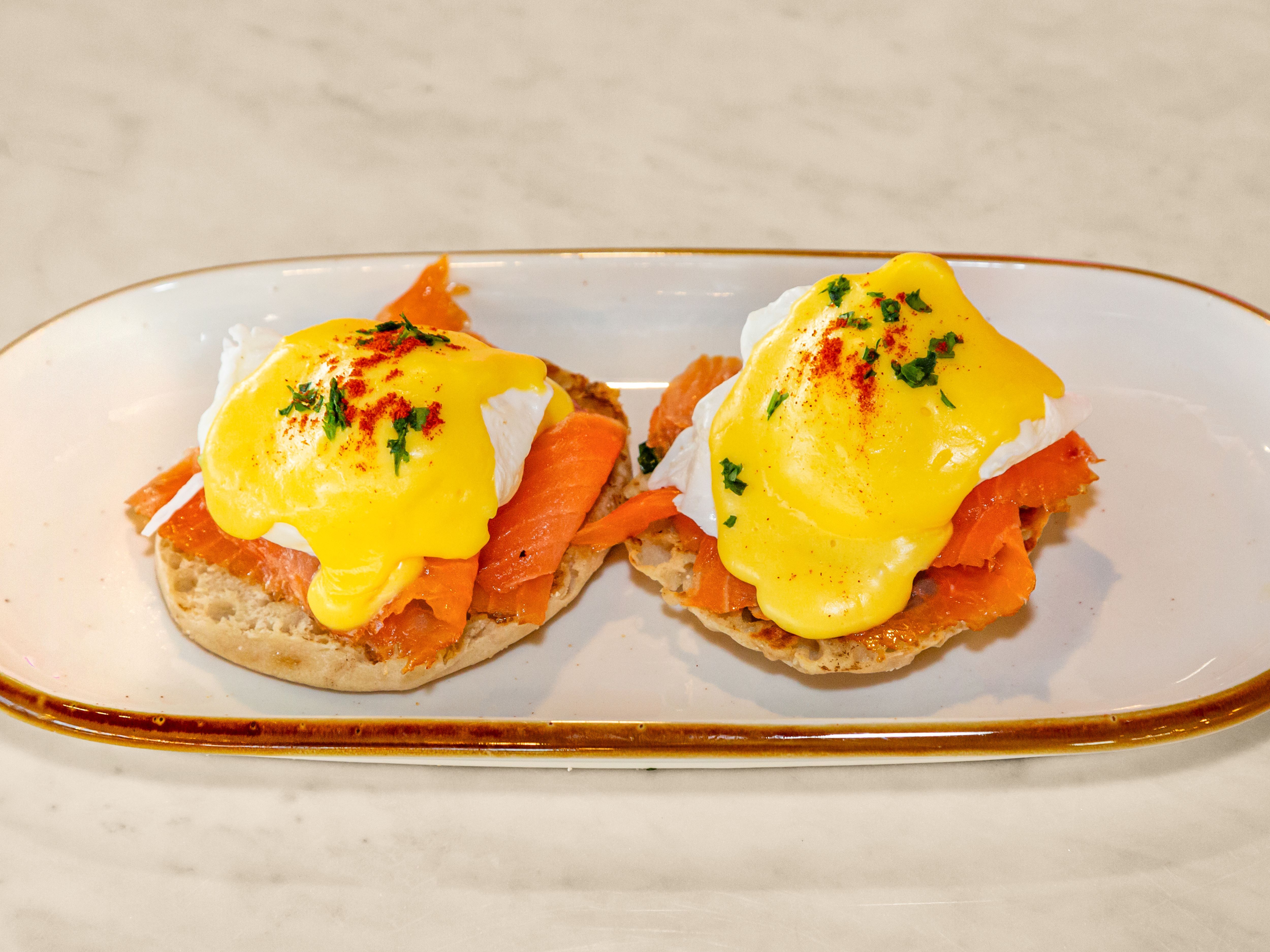 Eggs Benedict.