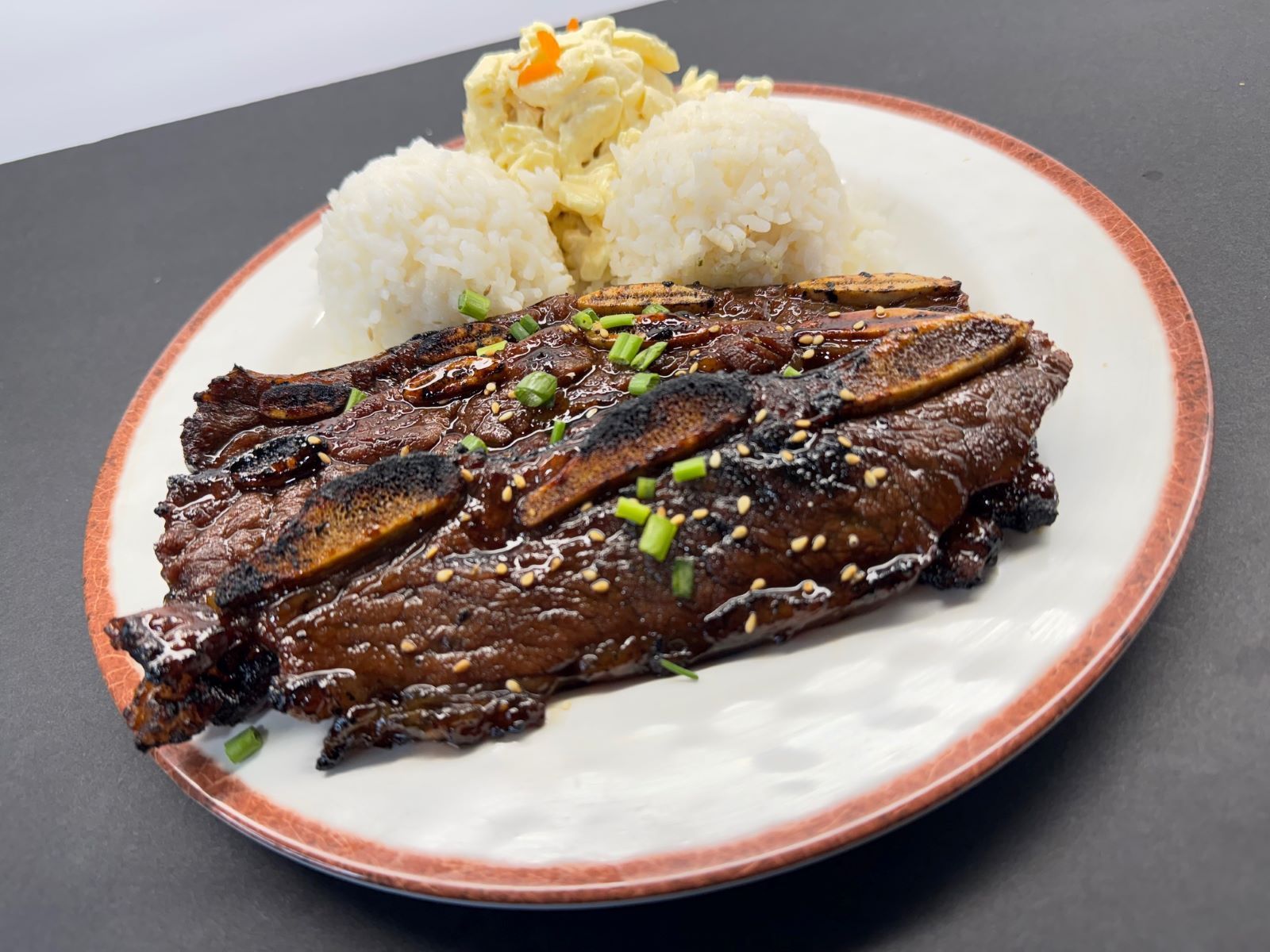 Kalbi Lunch Plate.