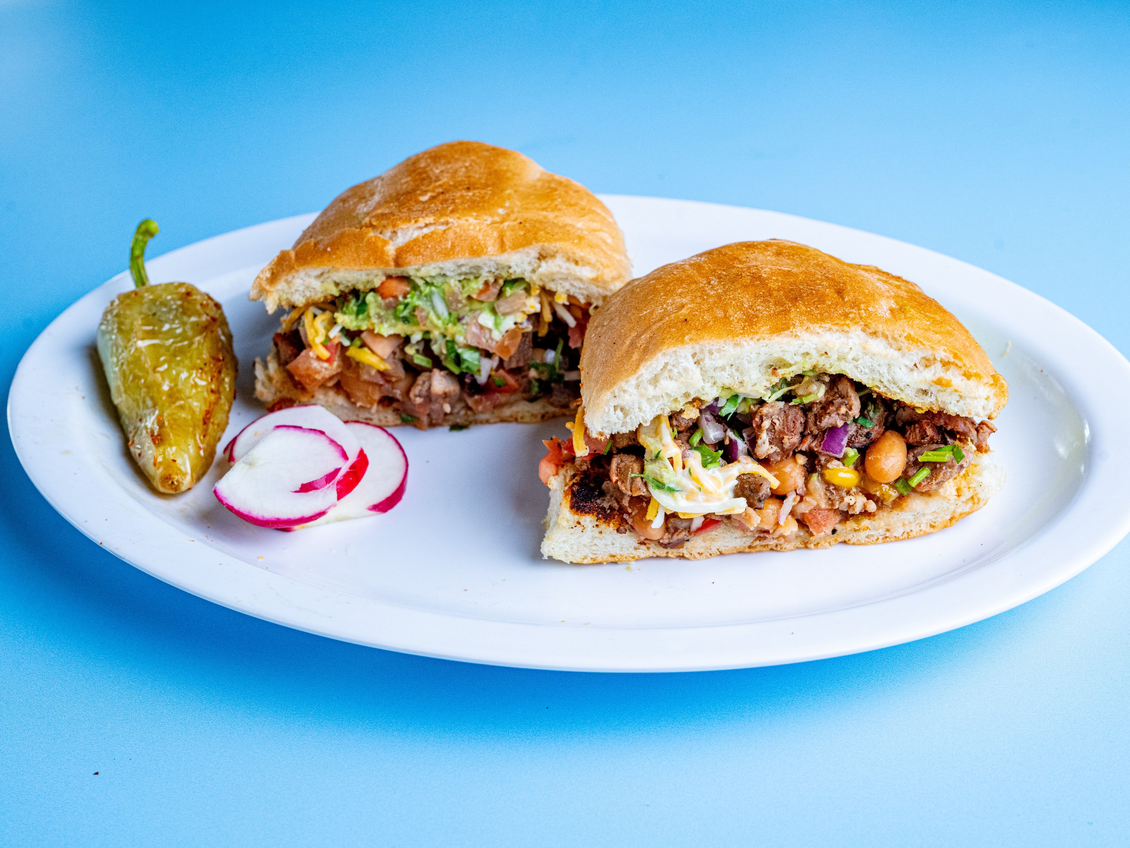 #52. Carne Asada Or Chicken  Torta