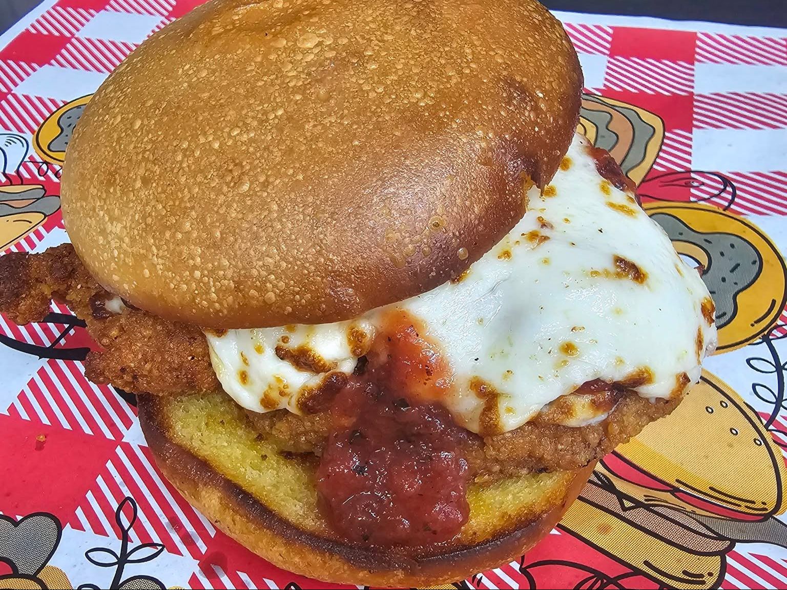 Chicken Parm Sandwich Combo | New Item!!!.