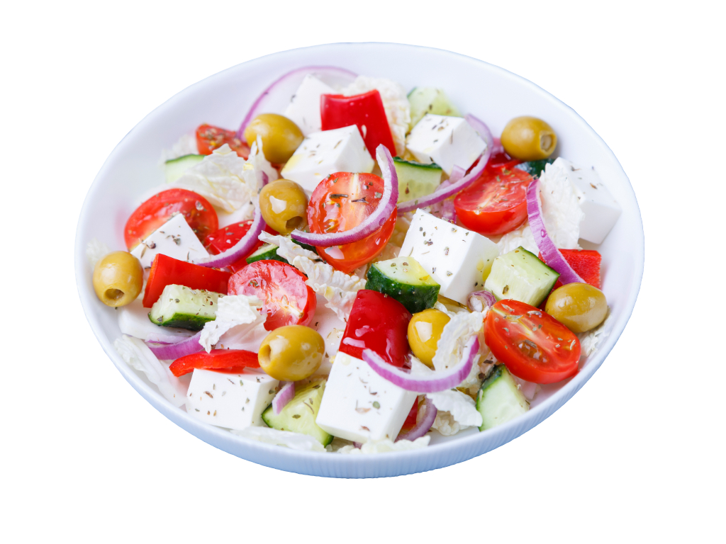 #9 Feta Olive Cheese Salad.