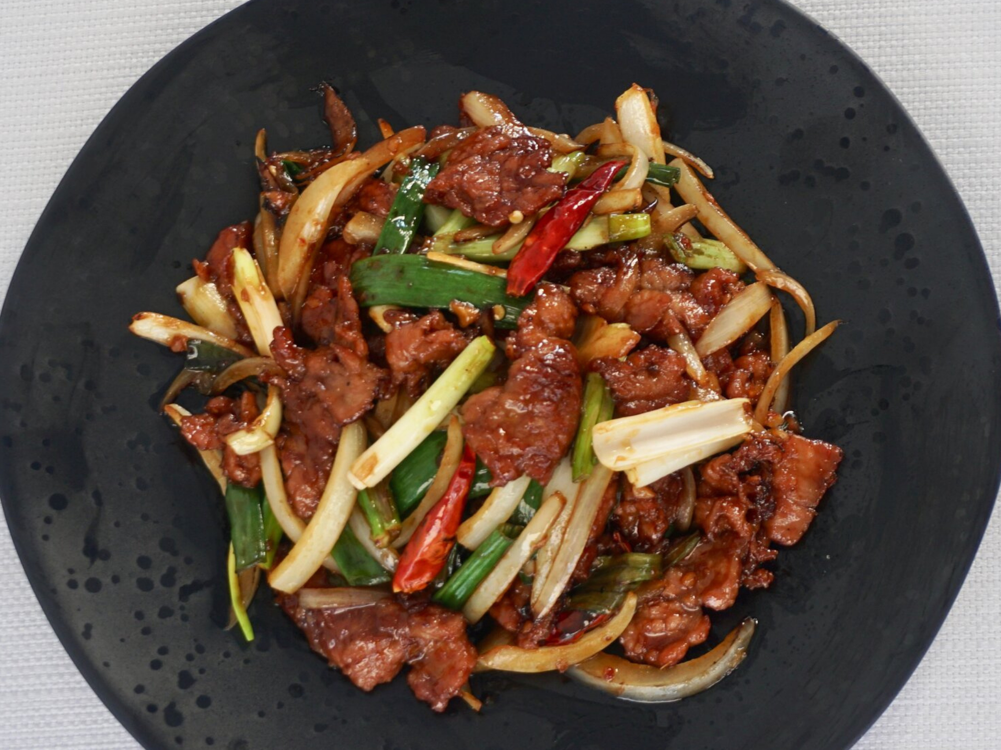 Mongolian Beef.
