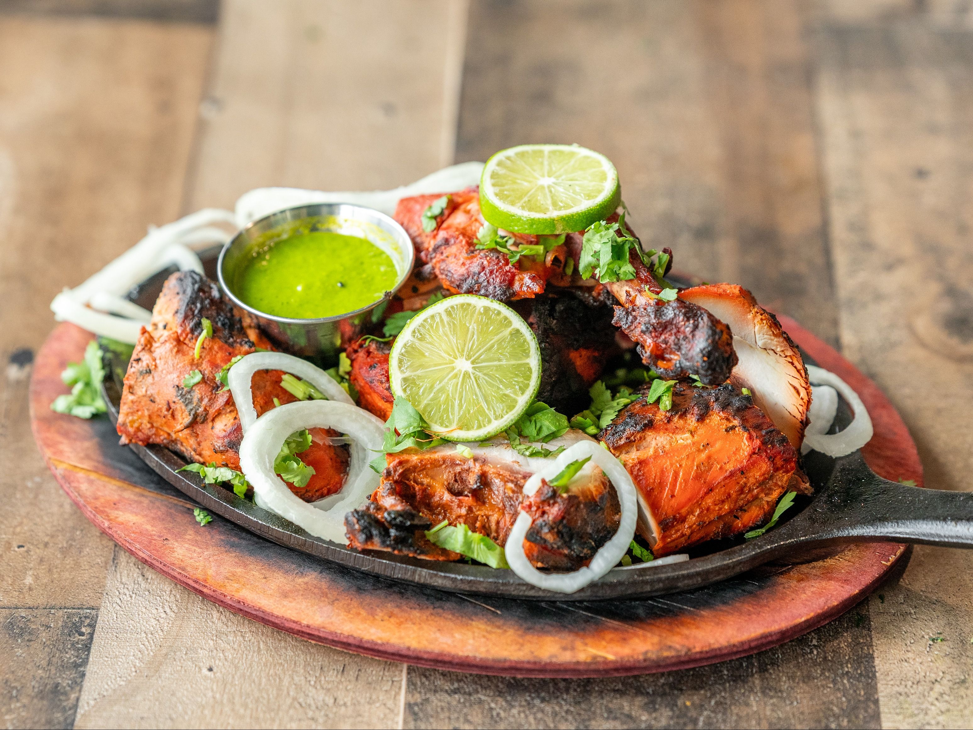 Tandoori Chicken Tikka.