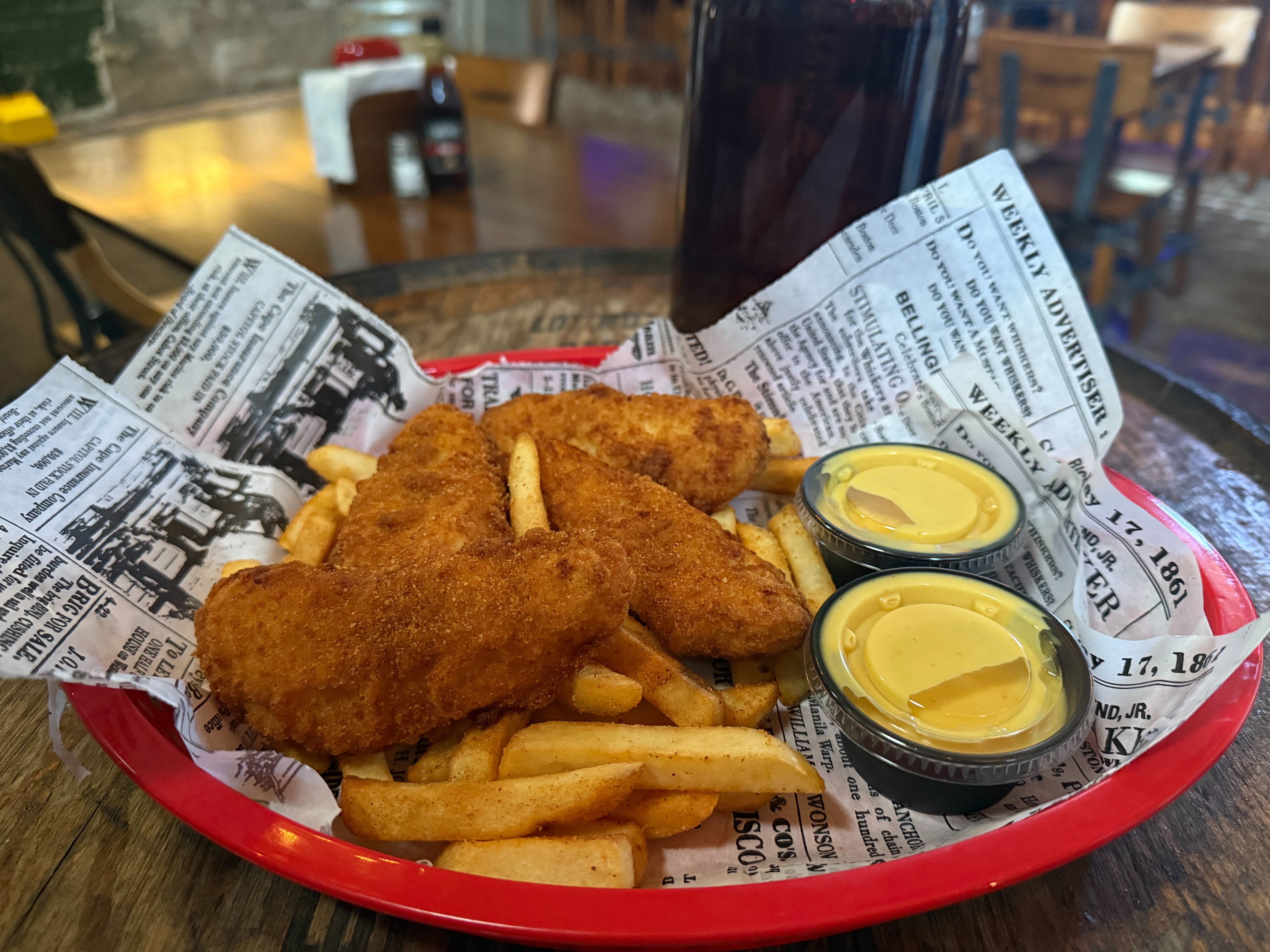 Chicken & Chips Basket