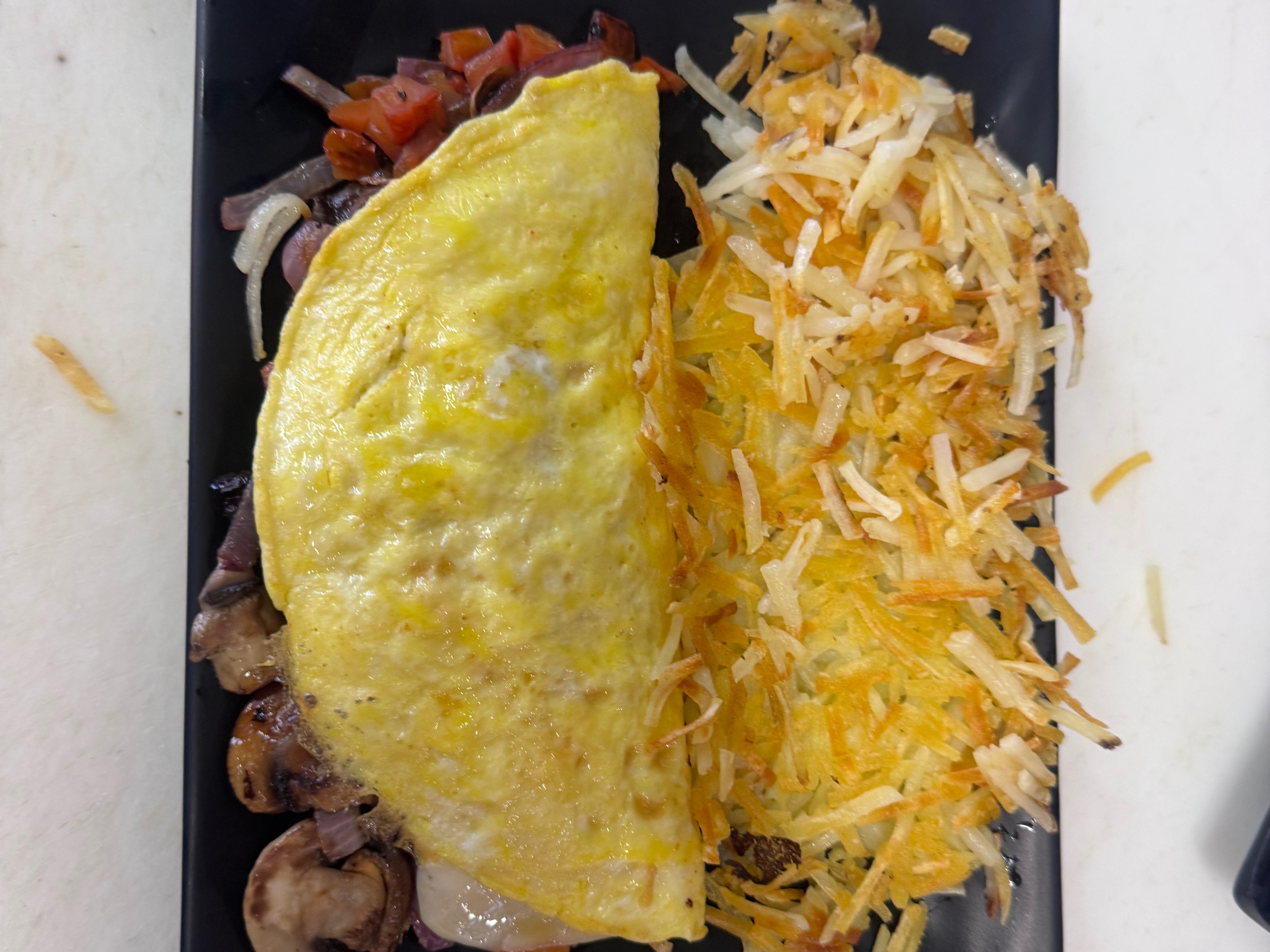 Vegetarian Omelette.