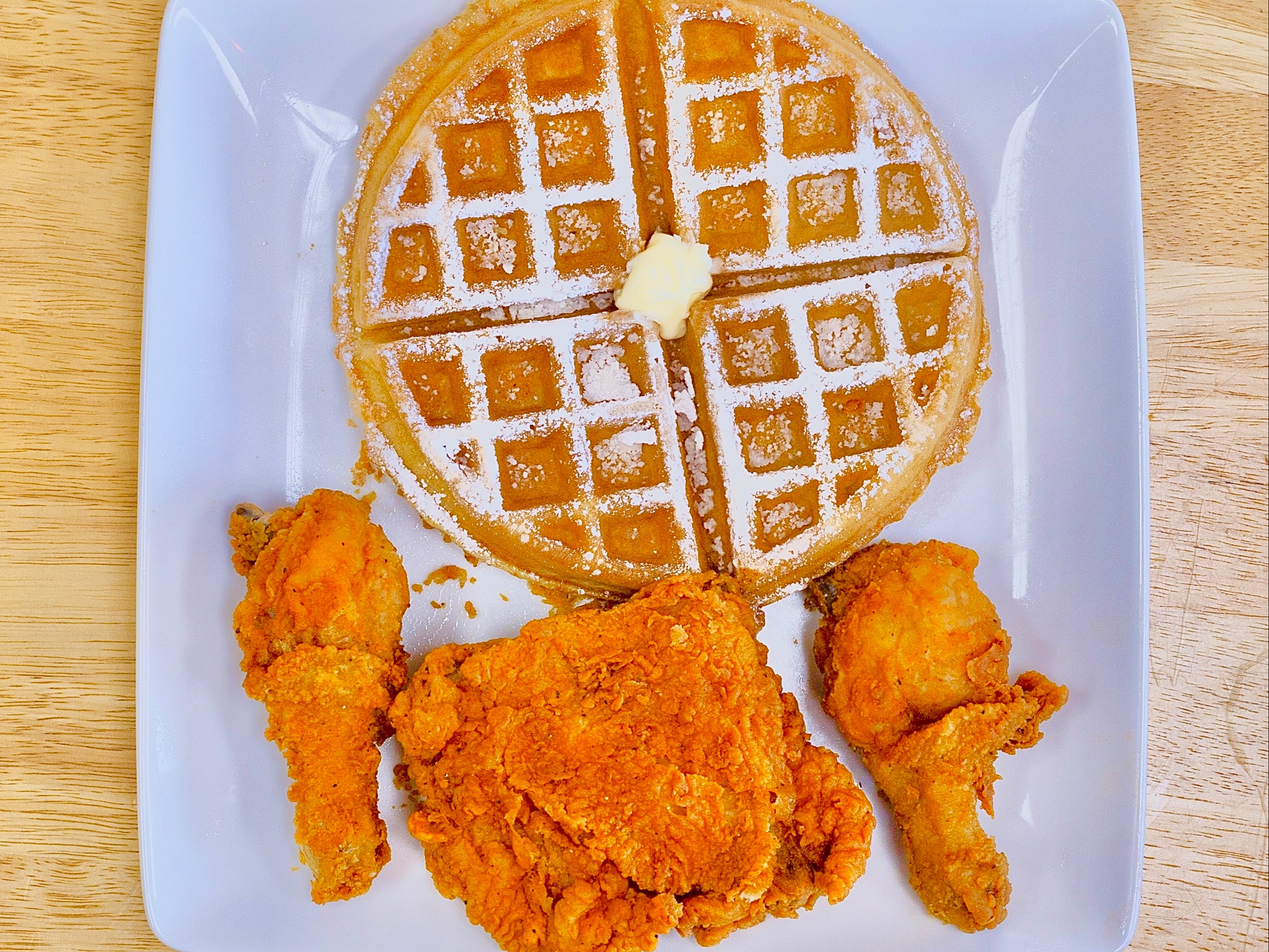 3 Dark Meat & Waffle.