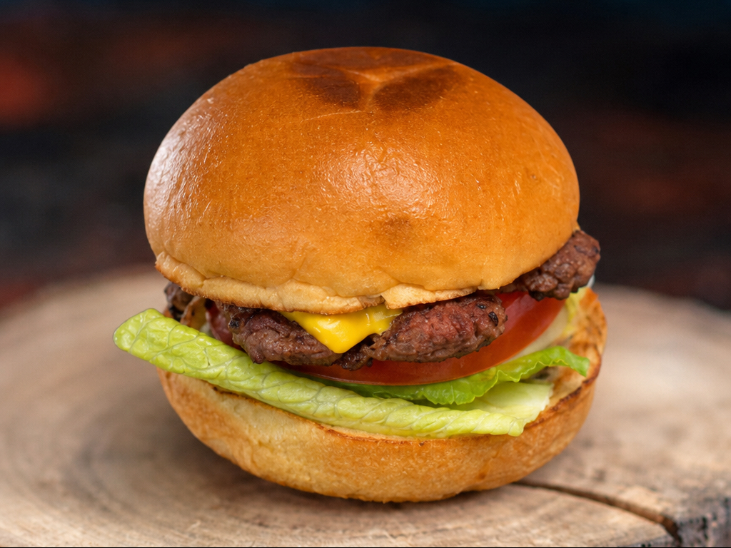 Beef Kabab Burger.