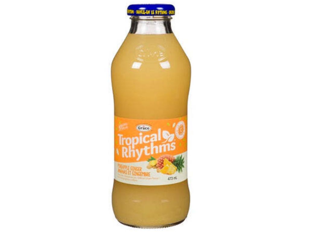 Tropical Rhythm Pineapple Ginger 16 oz bot.