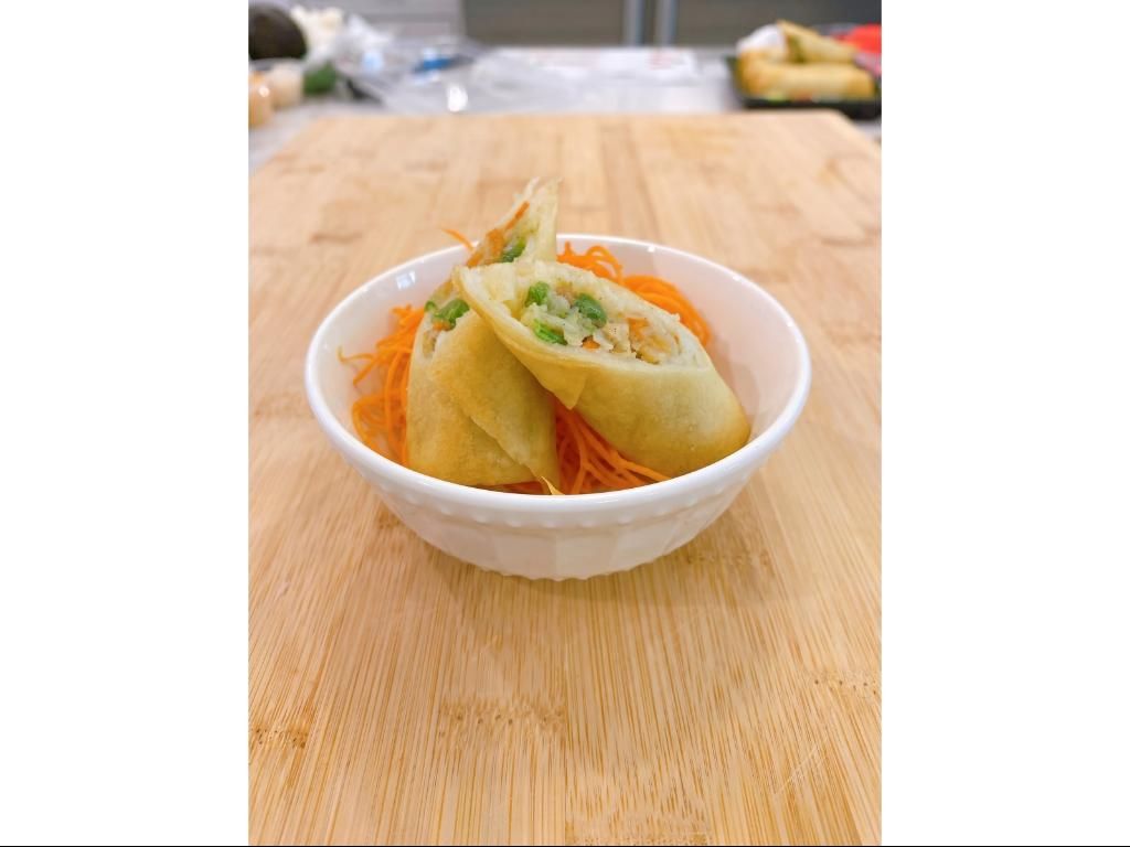 Vegetable Spring Roll(2pcs).