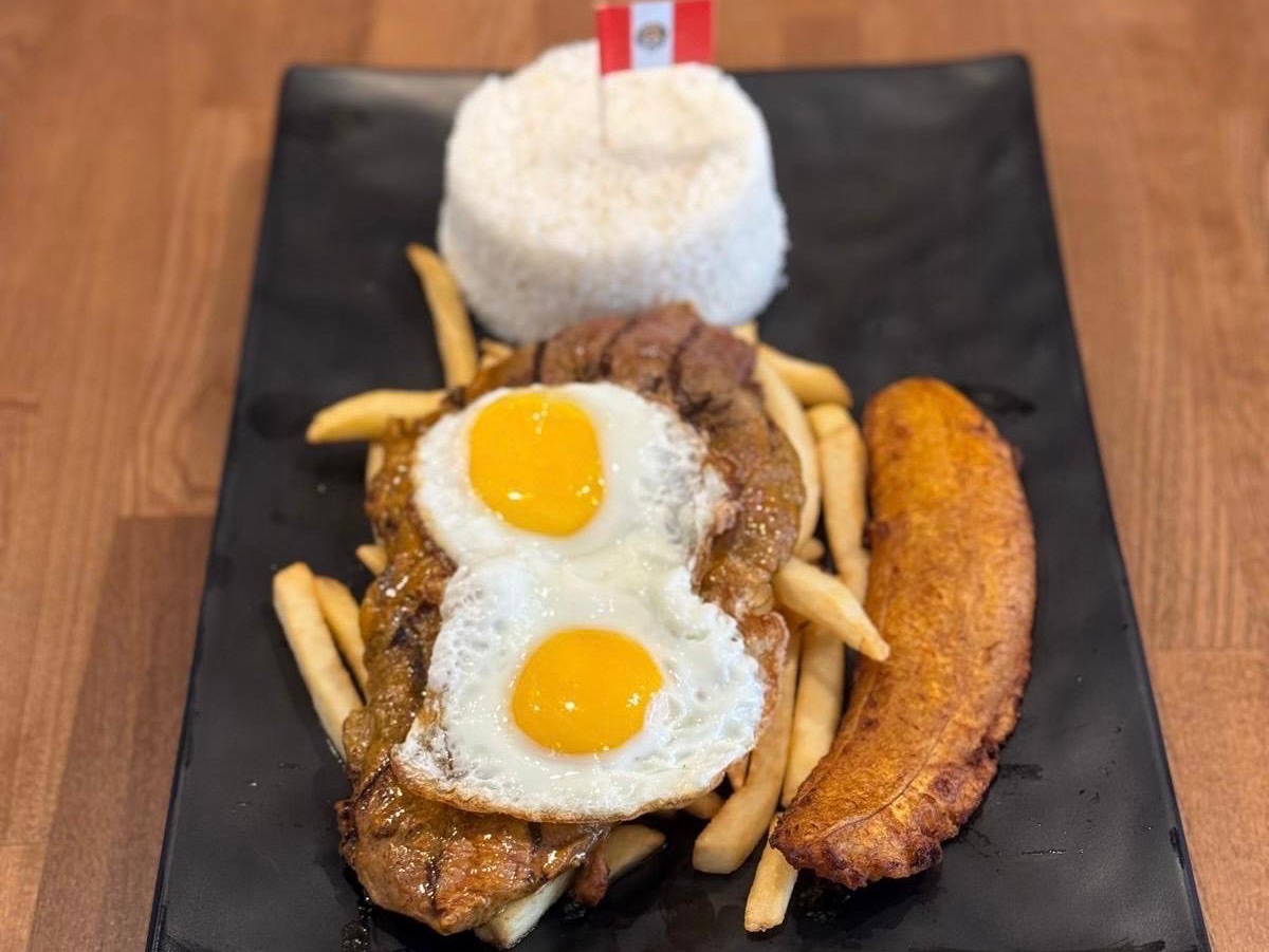 Bistec a lo Pobre.