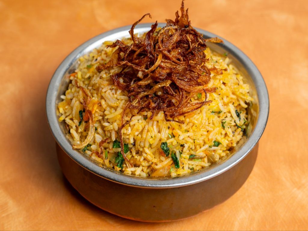 Vegetable Biriyani.